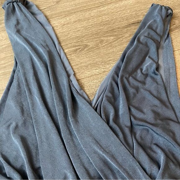 Free People NWT Free People Night Owl Sleeveless Thong Bodysuit In Blue Size M / US 6-8 / IT 42-44 - 4 Thumbnail