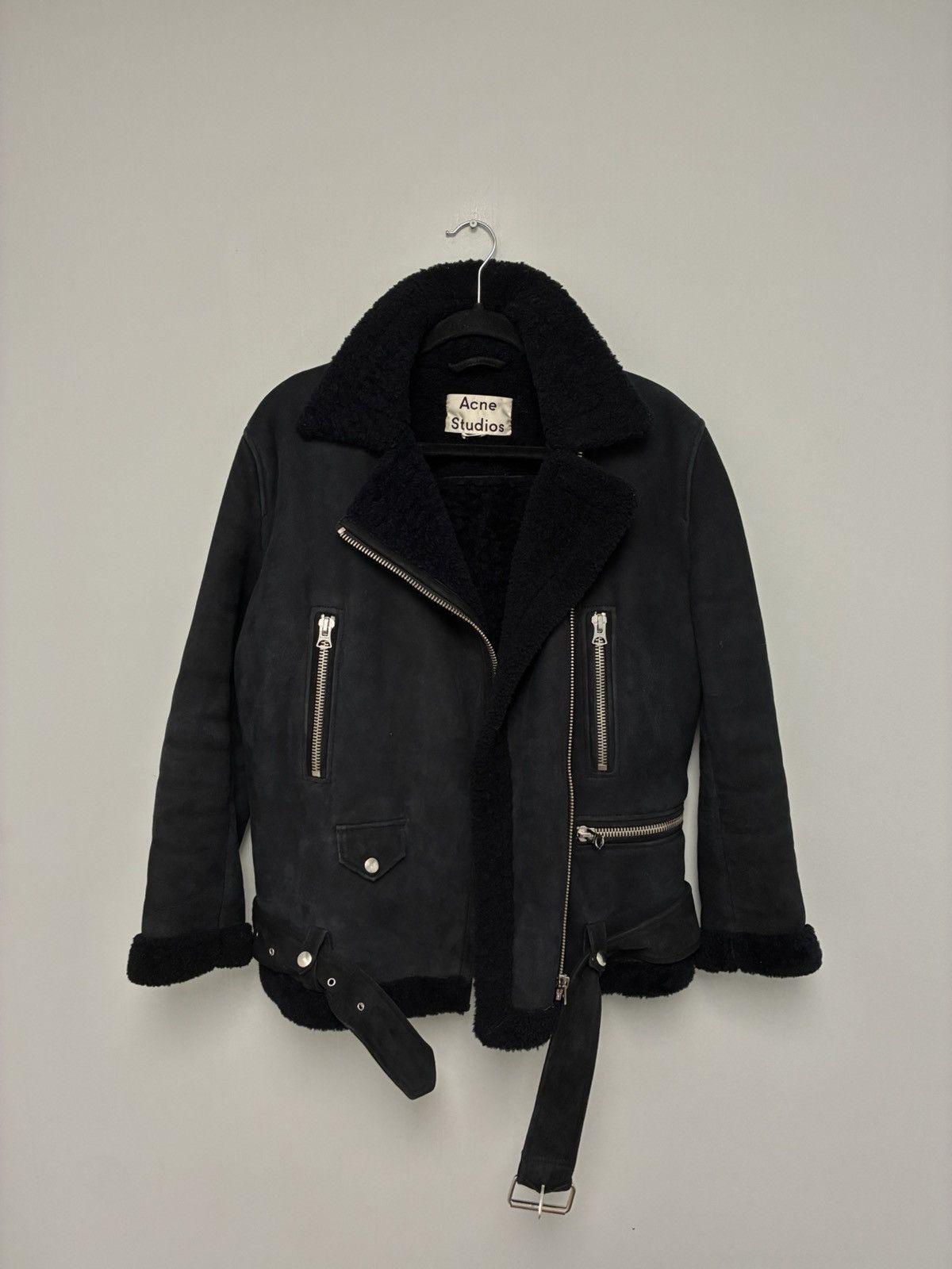 Acne Studios Merlyn Shearling Jacket Size 34 Small Size S / US 4 / IT 40 - 9 Thumbnail