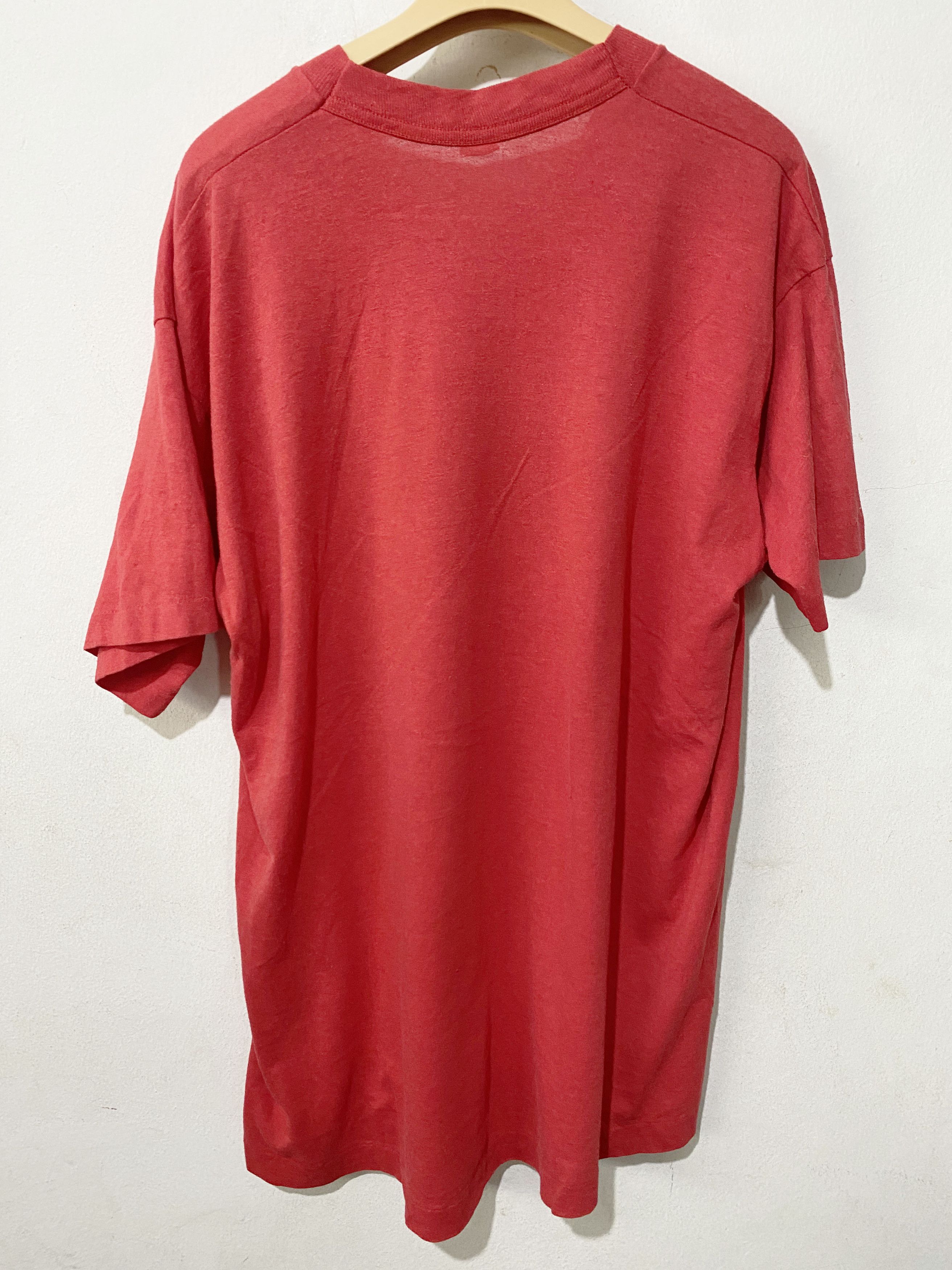 D.A.R.E × Vintage Vintage 80s DARE To Keep Kids Off Drugs Red Tee Size US XL / EU 56 / 4 - 3 Thumbnail