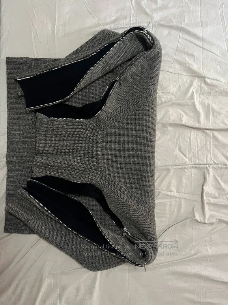 Helmut Lang Helmut Lang High-Neck Zip-Up Sweater Size US M / EU 48-50 / 2 - 3 Thumbnail
