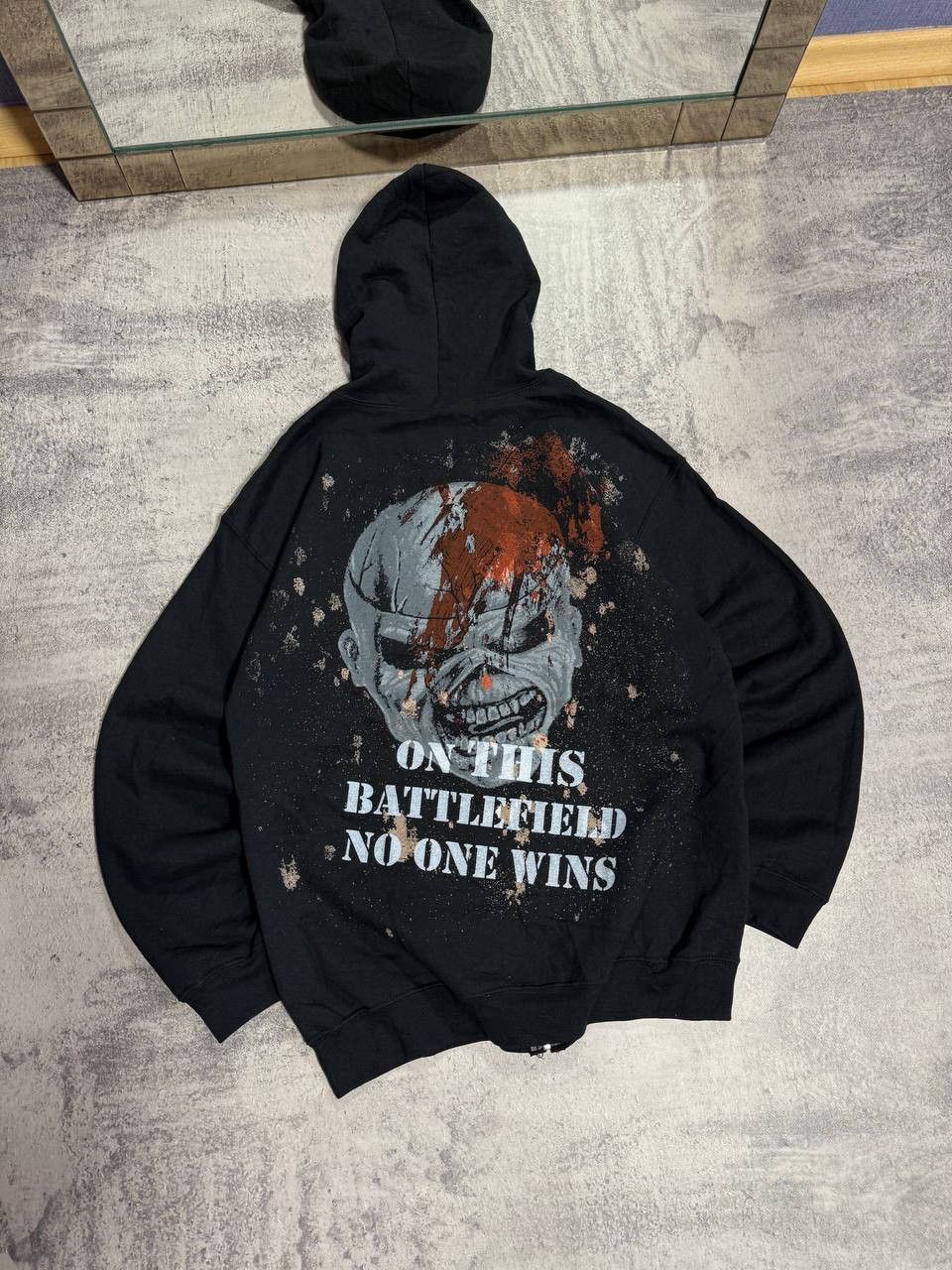 Iron Maiden Vintage Iron Maiden AOP Zip Hoodie “On This Battlefield” Size US M / EU 48-50 / 2 - 5 Thumbnail