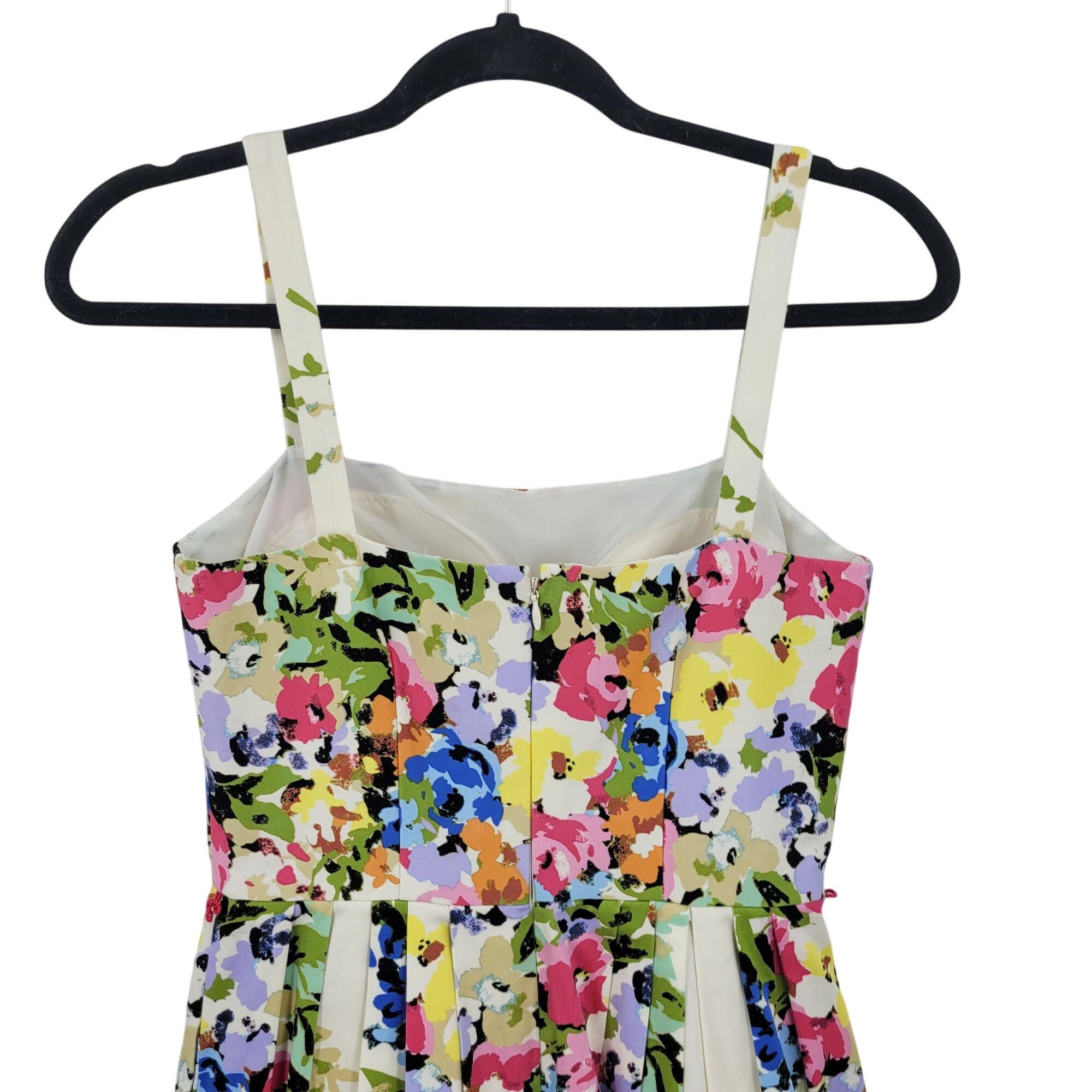 Other Womens Petite Colorful Garden Baby Doll Dress Sz 4P Floral S Size S / US 4 / IT 40 - 10 Thumbnail