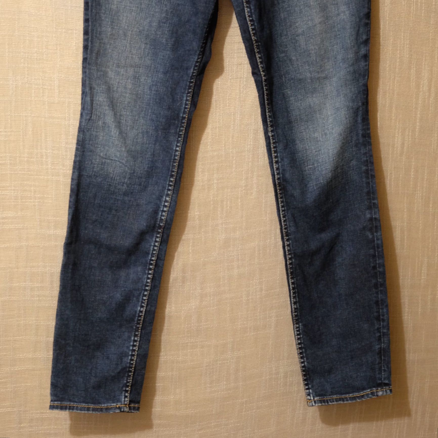 Silver Jeans Co. Silver Jeans Boyfriend Jeans Stretch Women's Size 27 Regular 27x29 Blue Denim 5-Pocket Rise Mid Inseam 31in - Cotton Polyester Spandex Size 27" / US 4 / IT 40 - 3 Thumbnail