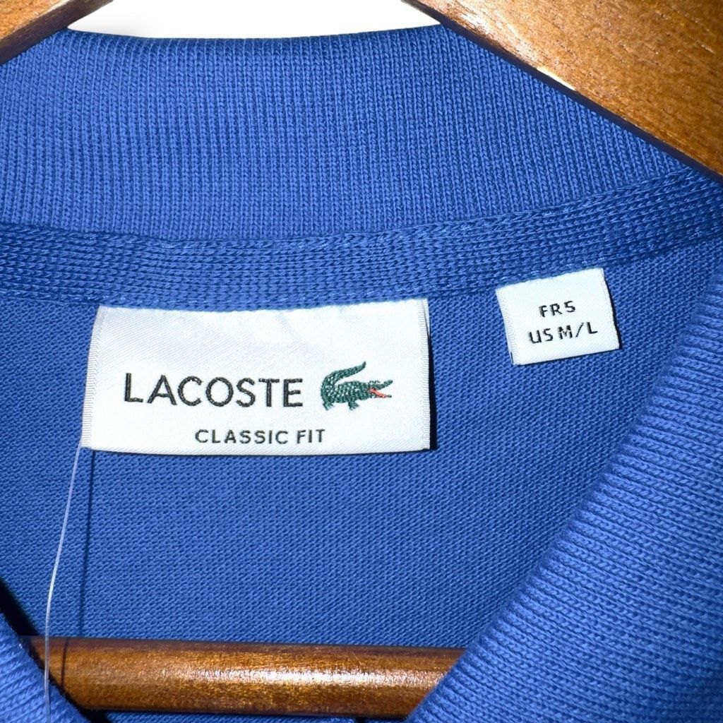 Lacoste NWT Lacoste Blue Devanlay Pique Mesh Polo Shirt Size L 5 Size US L / EU 52-54 / 3 - 2 Thumbnail