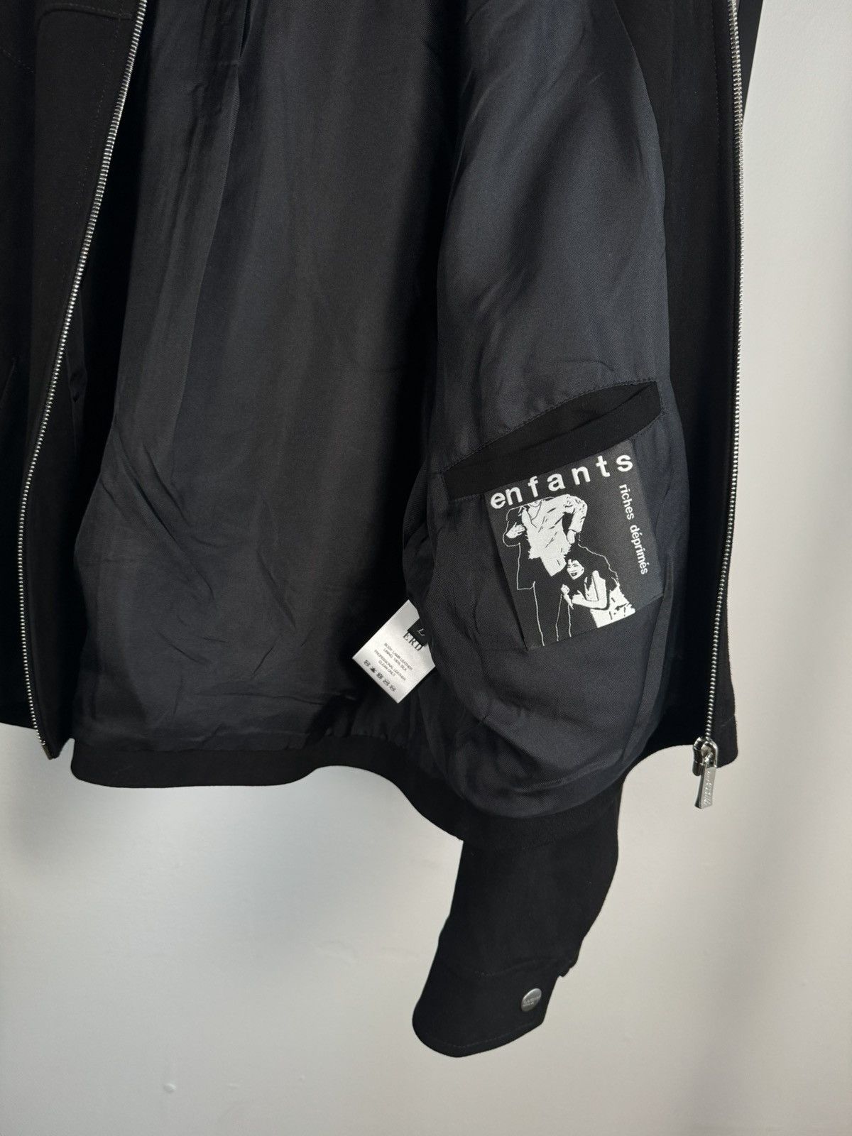 Enfants Riches Deprimes 🚭ICONIC🚭 FALL/WINTER 2023 SILK LAMBSKIN SUEDE WESTERN JACKET Size US L / EU 52-54 / 3 - 7 Thumbnail