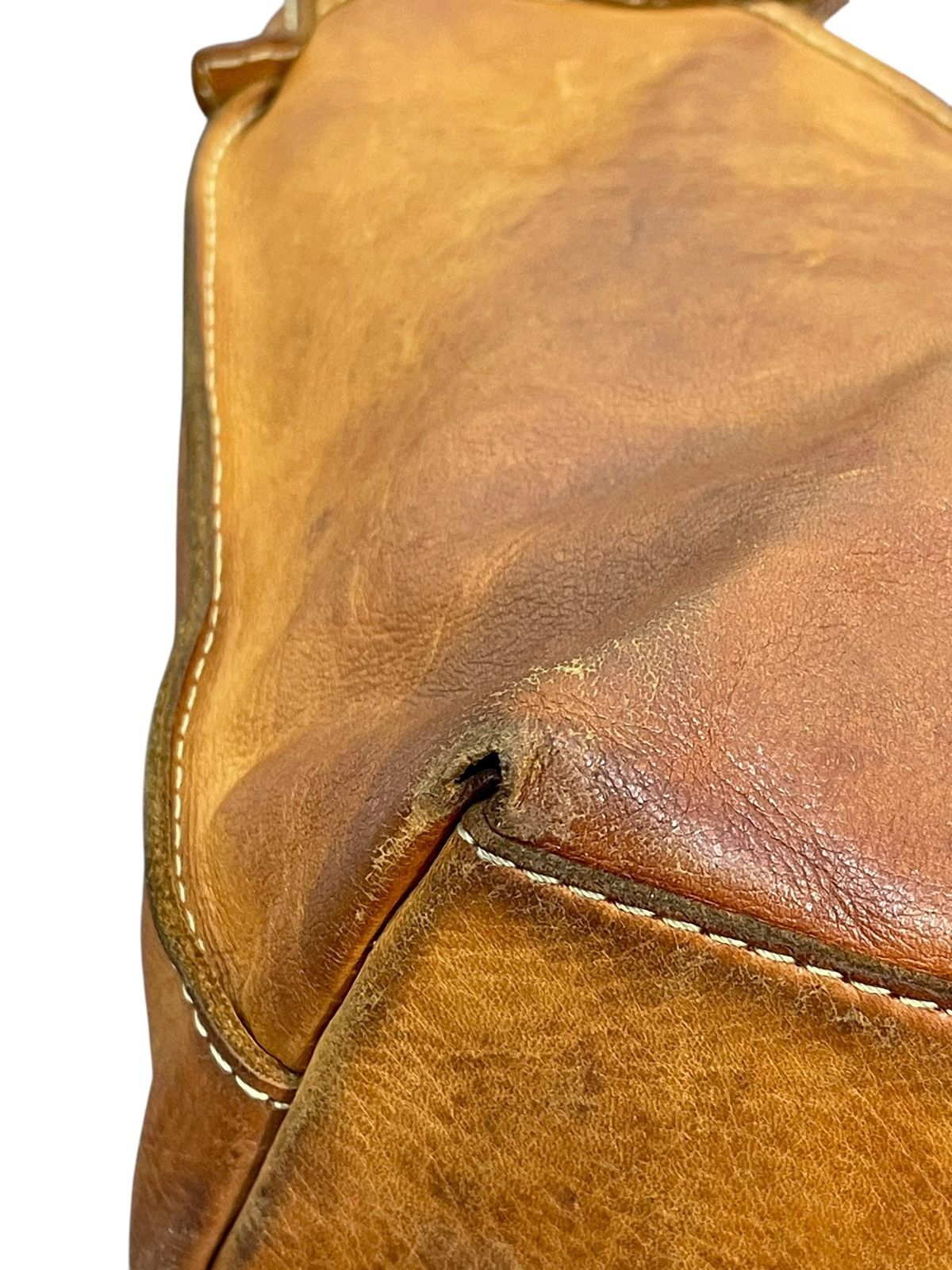 Genuine Leather Full Leather Patina Peaks Peak Japan Tote Shoulder Bag 1🟩6 Size ONE SIZE - 16 Thumbnail