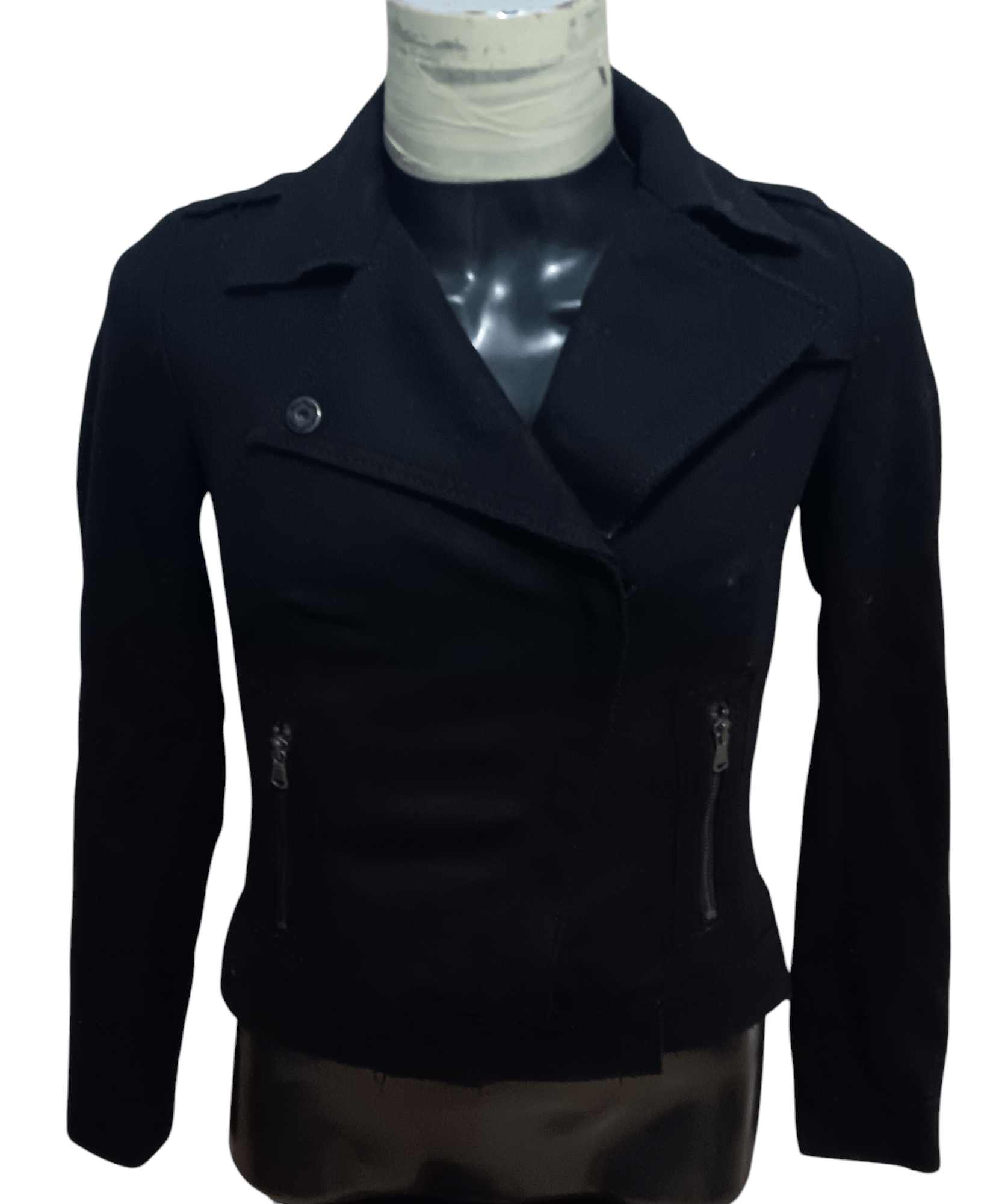 Japanese Brand SISLEY FLEECE ASYMMETRICAL FLEECE JACKET Size M / US 6-8 / IT 42-44 - 8 Thumbnail