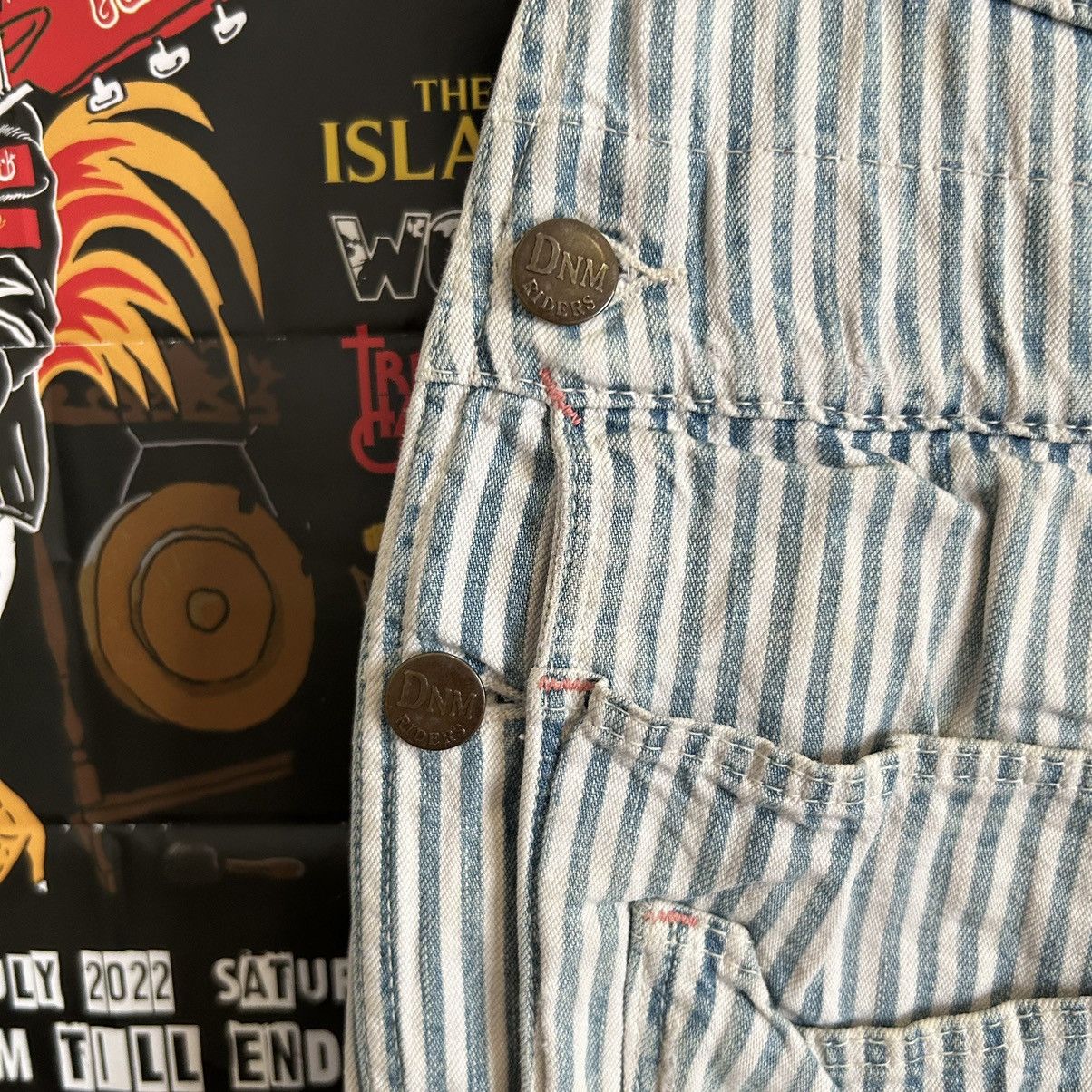 Vintage Vintage Denim & Dungaree Biker Stripe Overall Size US 36 / EU 52 - 7 Thumbnail