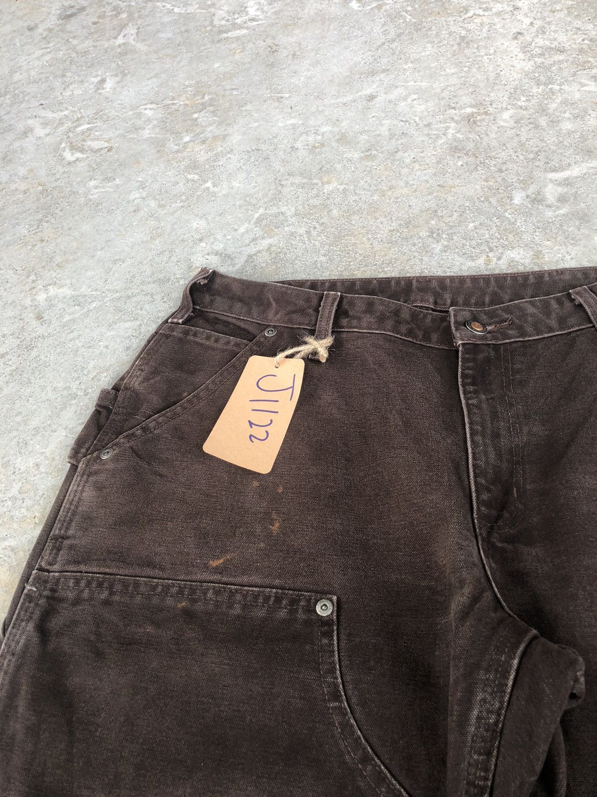 Lil Yachty Vintage Carharrt Double Knee Distressed Size US 32 / EU 48 - 15 Thumbnail