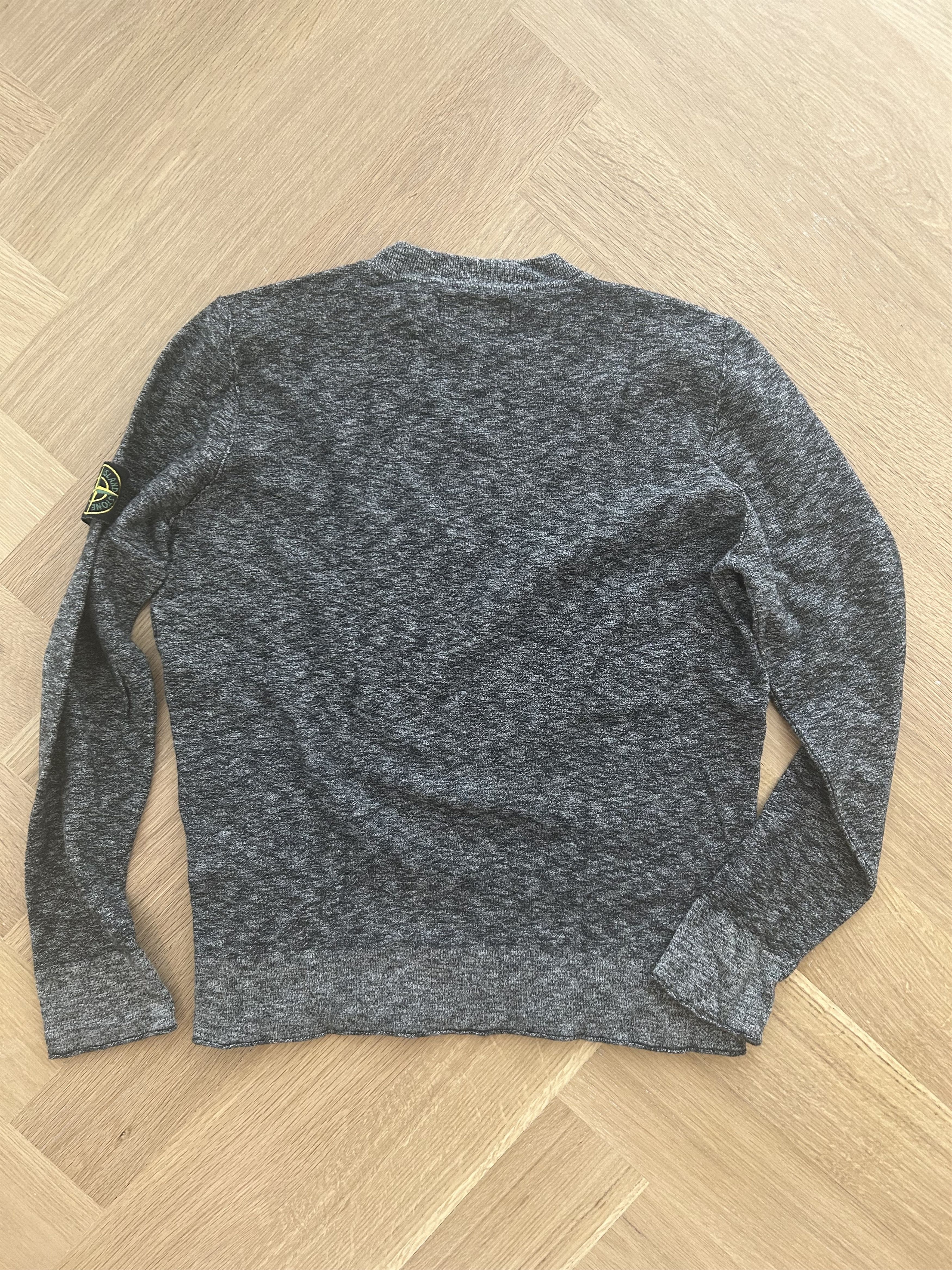 Stone Island Stone Island Grey Knit Crewneck Size US M / EU 48-50 / 2 - 2 Thumbnail
