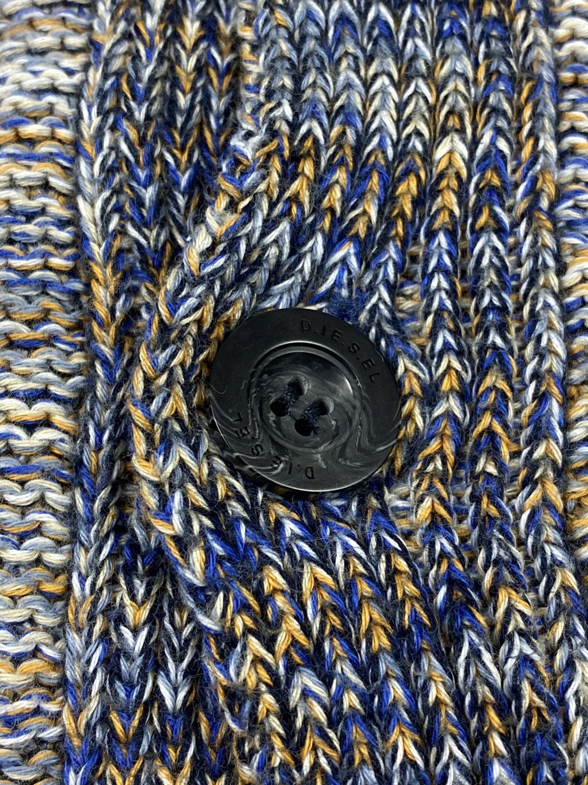 Diesel Diesel Superior Quality Knit Multicolor Cardigan Sweater Size US M / EU 48-50 / 2 - 5 Thumbnail