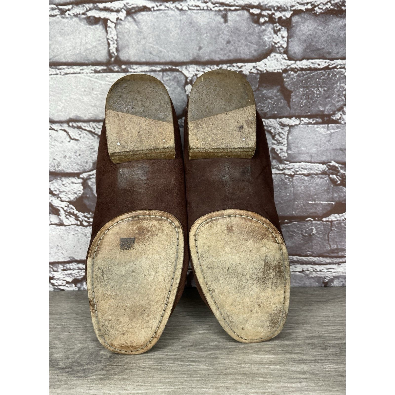 Giorgio Armani Giorgio Armani Brown Suede Loafers Leather Sole Driving Shoe Size US 6 / IT 36 - 6 Thumbnail
