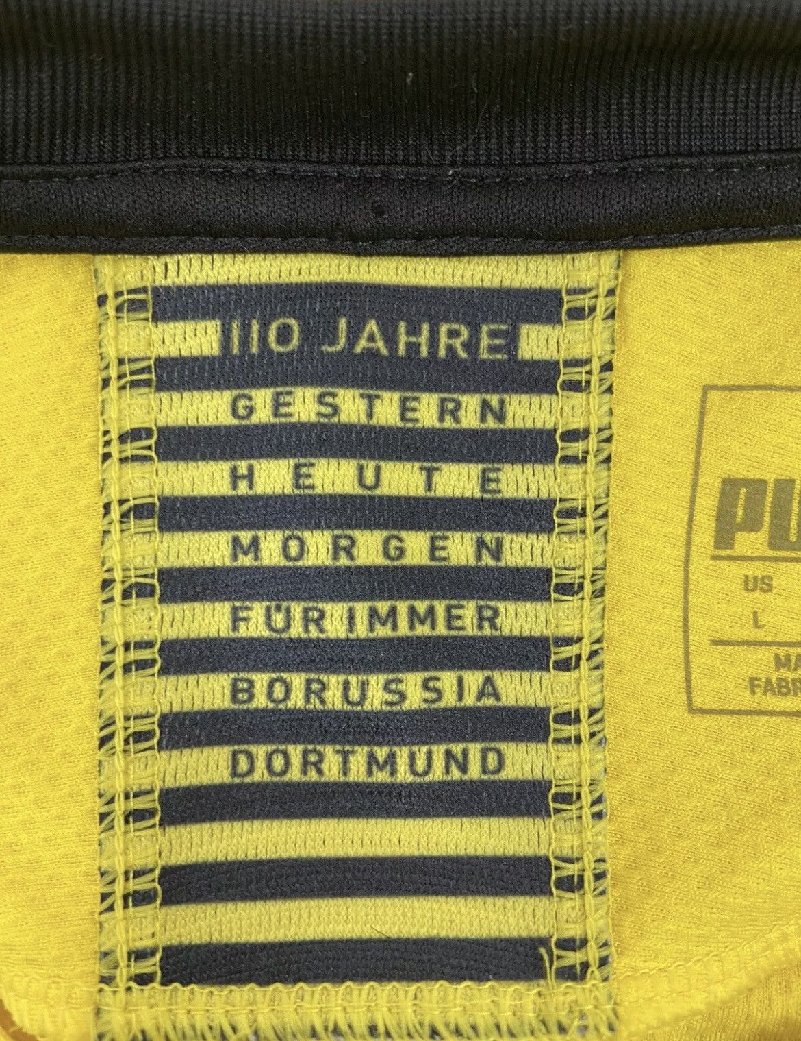 Puma Borussia Dortmund FC 2018/19 #9 Paco Alcacer Puma Size L Size US L / EU 52-54 / 3 - 9 Thumbnail