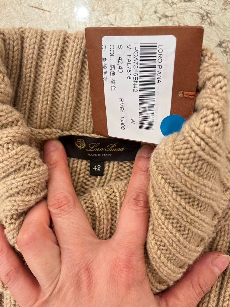 Loro Piana LORO PIANA Colorful sweater Size L / US 10 / IT 46 - 4 Thumbnail