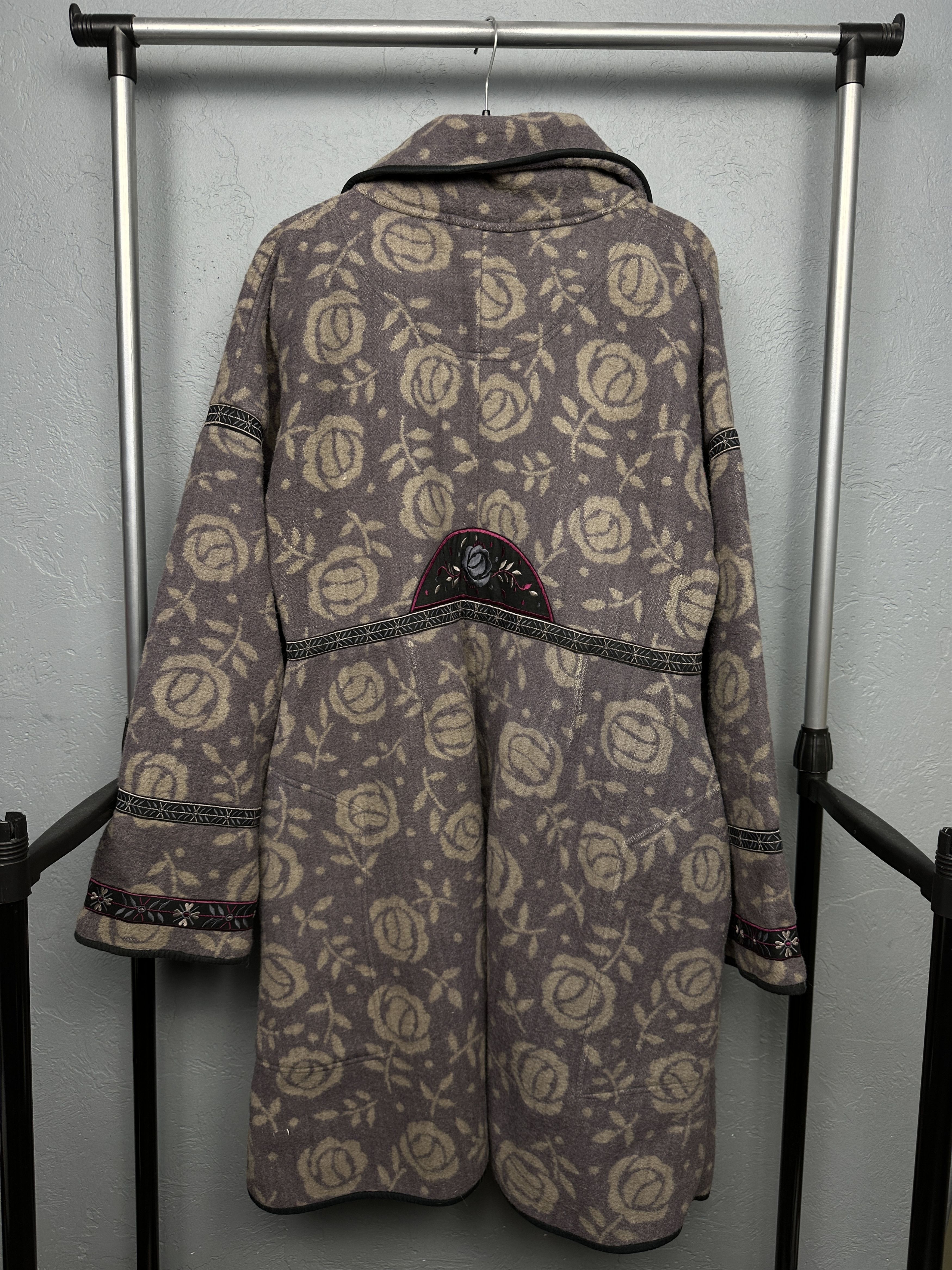 Gudrun Sjoden Gudrun Sjoden Womens Wool Coat Jacket Size L / US 10 / IT 46 - 7 Thumbnail