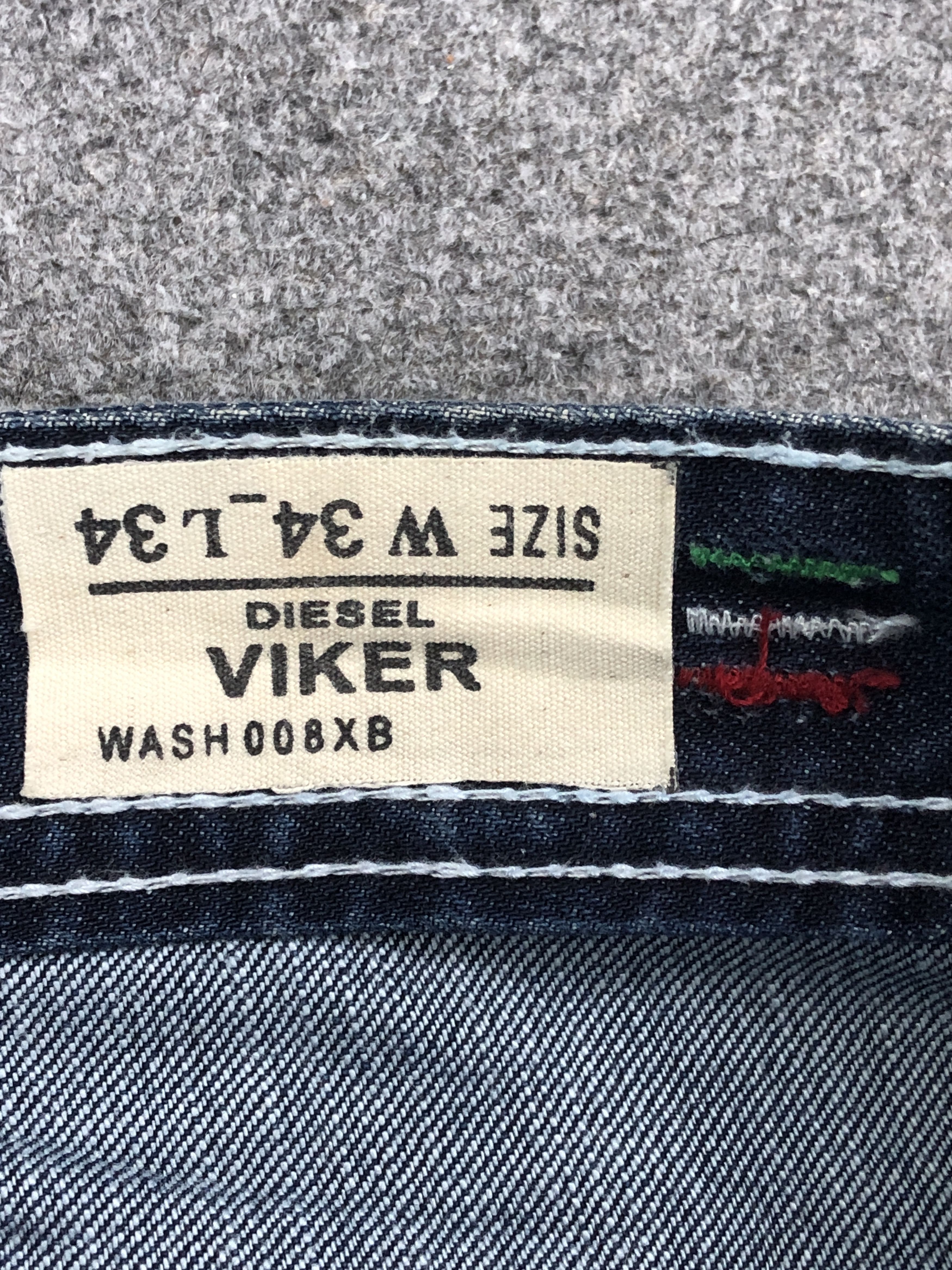 Diesel Vintage Diesel Seditionaries Style Cropped Jeans DP2479 Size US 33 - 6 Thumbnail