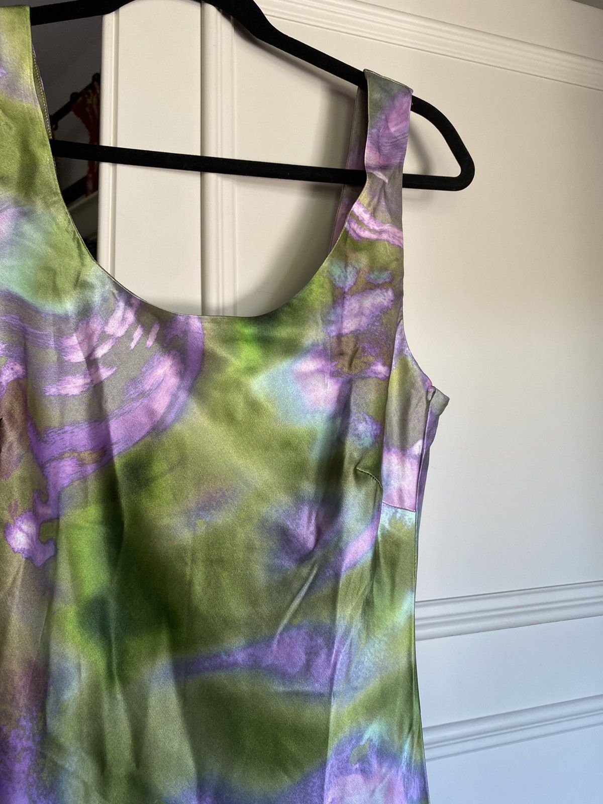 lime green dress summer Aura | LIME Green Halter-Neck Cut-Out Split Maxi Dress