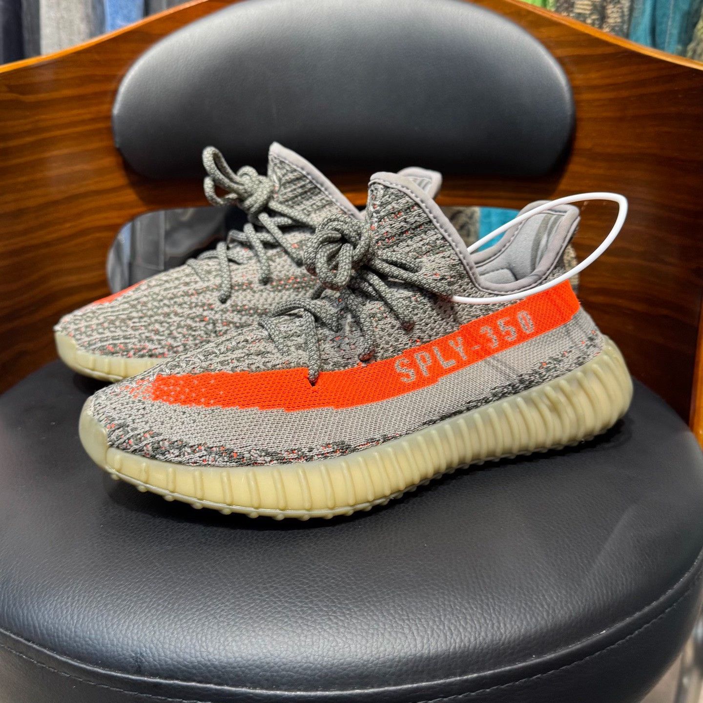 Adidas Adidas YEEZY350 Gray Lowtop Sneakers 6 Men Size US 6 / EU 39 - 1 Thumbnail