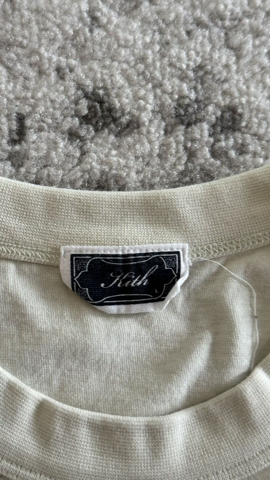 Kith Kith Paris - Cream T-Shirt Size US L / EU 52-54 / 3 - 4 Thumbnail