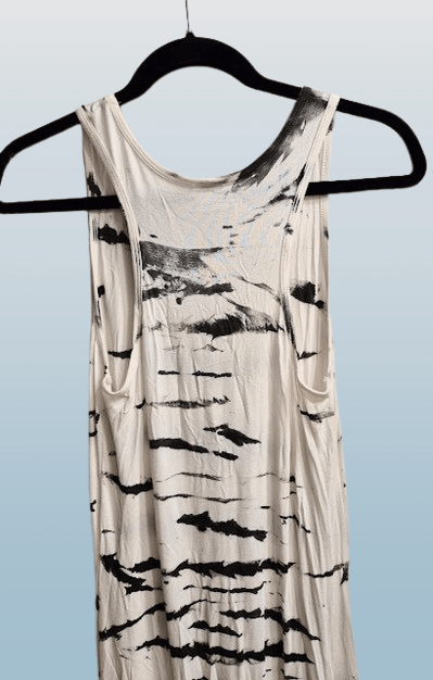 Other Women's American Twist Tank Dress Black & White Sz L Maxi Size L / US 10 / IT 46 - 5 Thumbnail