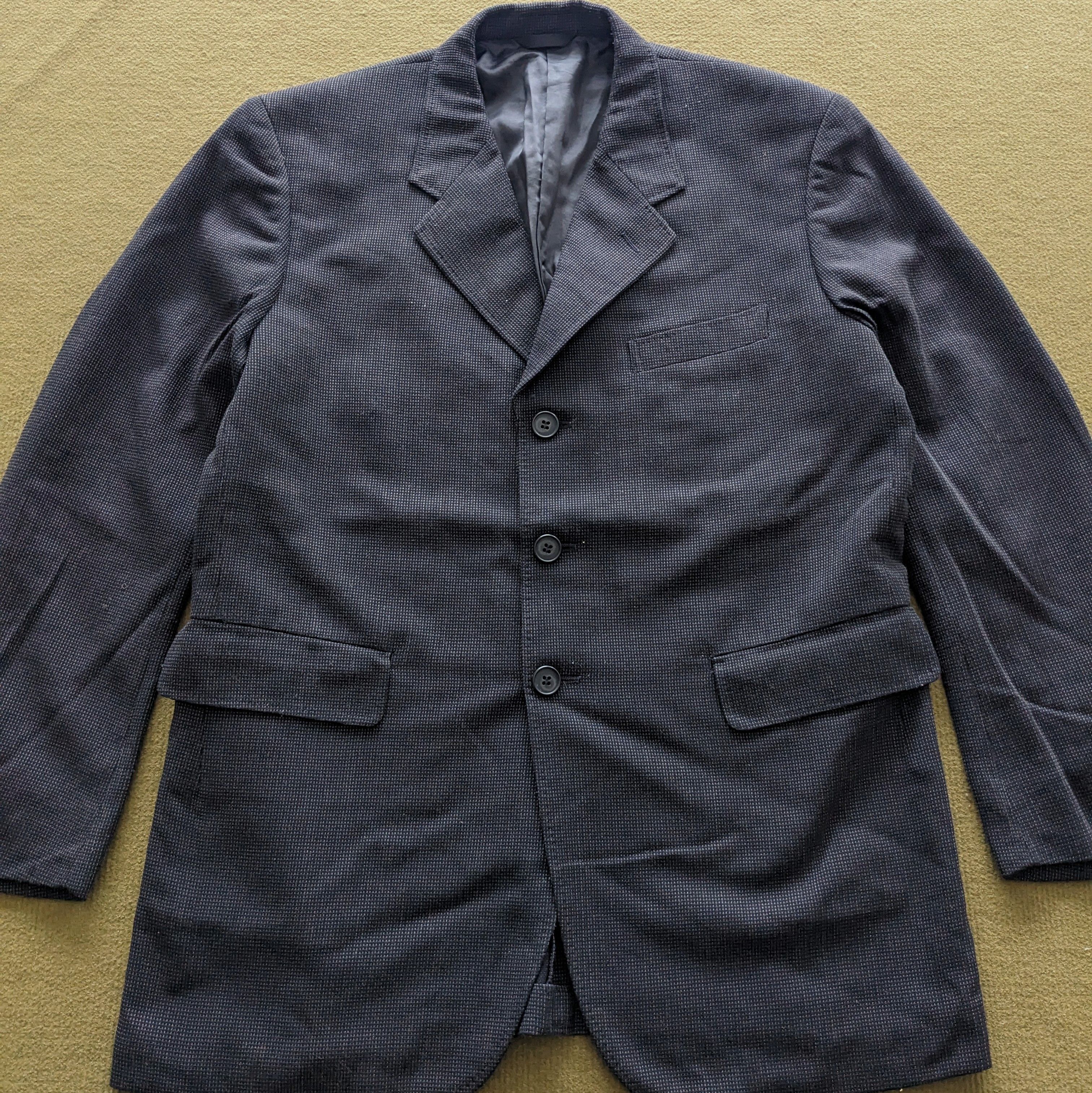 Yohji Yamamoto Vintage Yohji Yamamoto Durban A.A.R Blazer Size US M / EU 48-50 / 2 - 2 Thumbnail