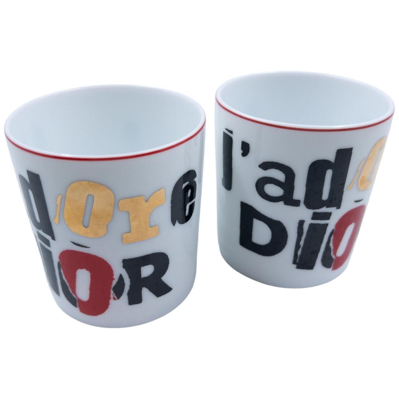 Dior Vintage Dior J'adore Double Mug Set Size ONE SIZE - 5 Thumbnail