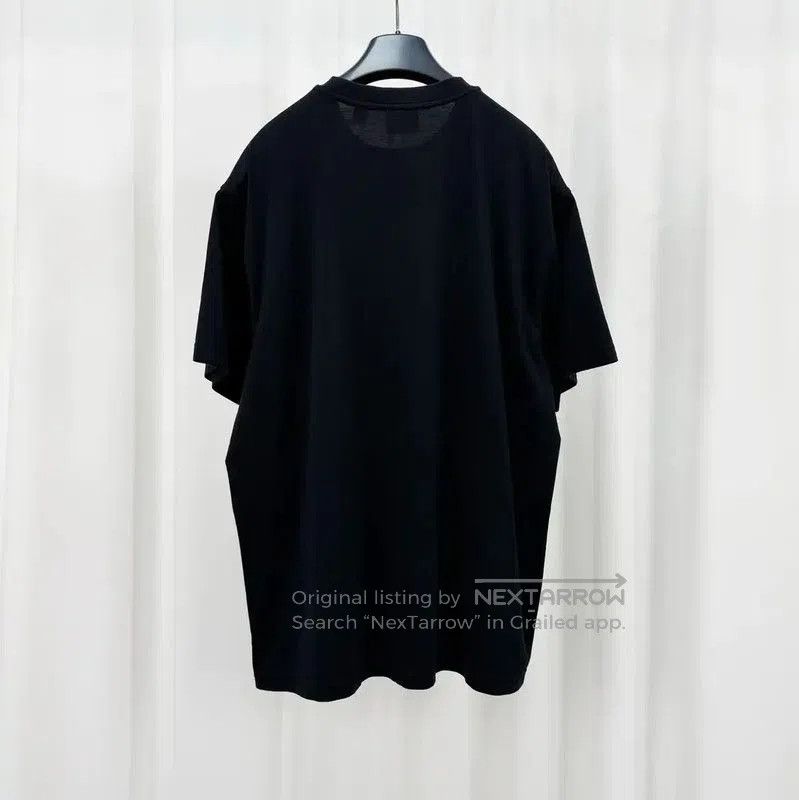 Burberry Burberry Summer Black Cotton Striped T. Size US M / EU 48-50 / 2 - 2 Thumbnail