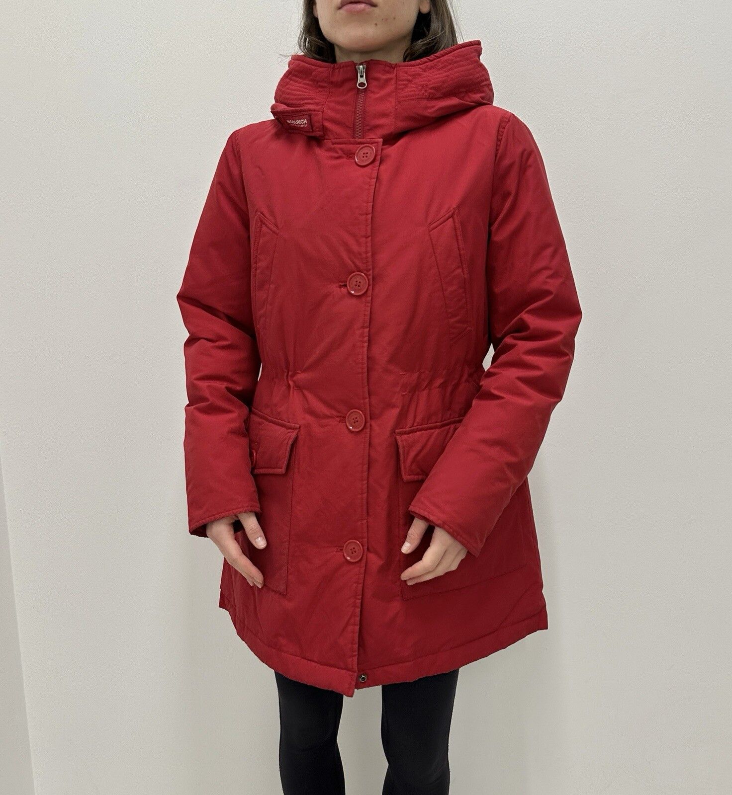 Woolrich Woolen Mills DDP Woolrich Down Puffer Womens Jacket Red size M Size M / US 6-8 / IT 42-44 - 2 Thumbnail