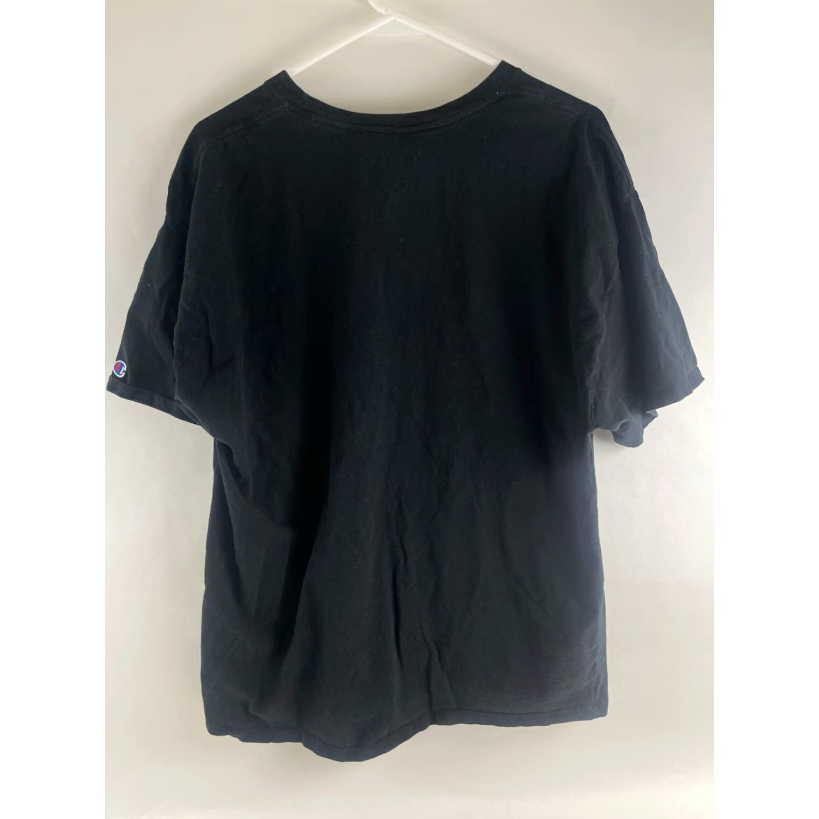 Champion Champion T-Shirt Men's XL Black Red Short Sleeve Round Neck Athleticwear School Cardio Active Wear Shirt Mens Size US XL / EU 56 / 4 - 2 Thumbnail