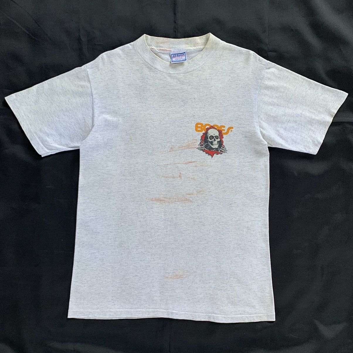 トップス 90s Powell Peralta Vintage 90s Powell Peralta Bones Ripper Shirt