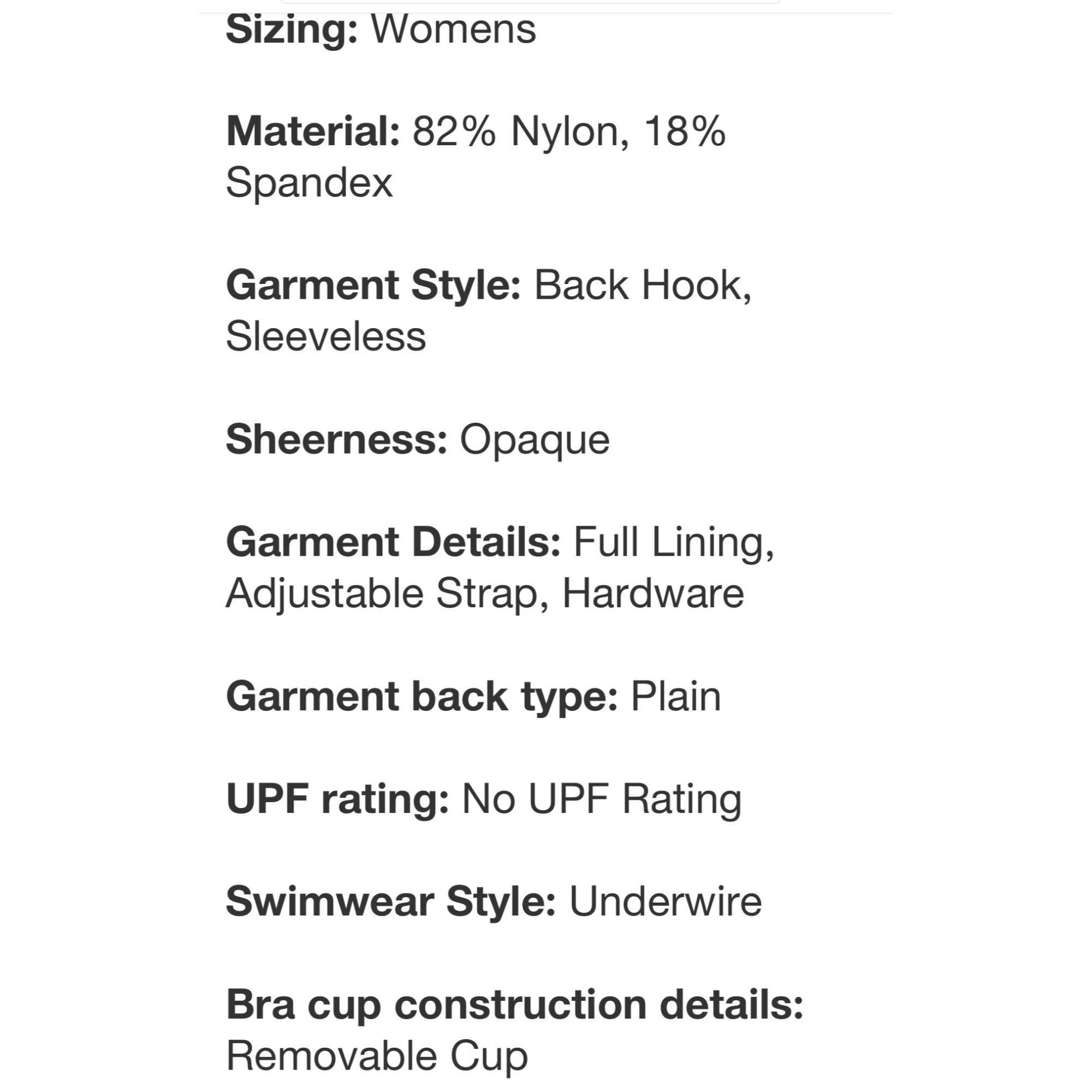 Other Shade & Shore - Women's Ring Detail Hidden Underwire Bikini Size ONE SIZE - 6 Thumbnail