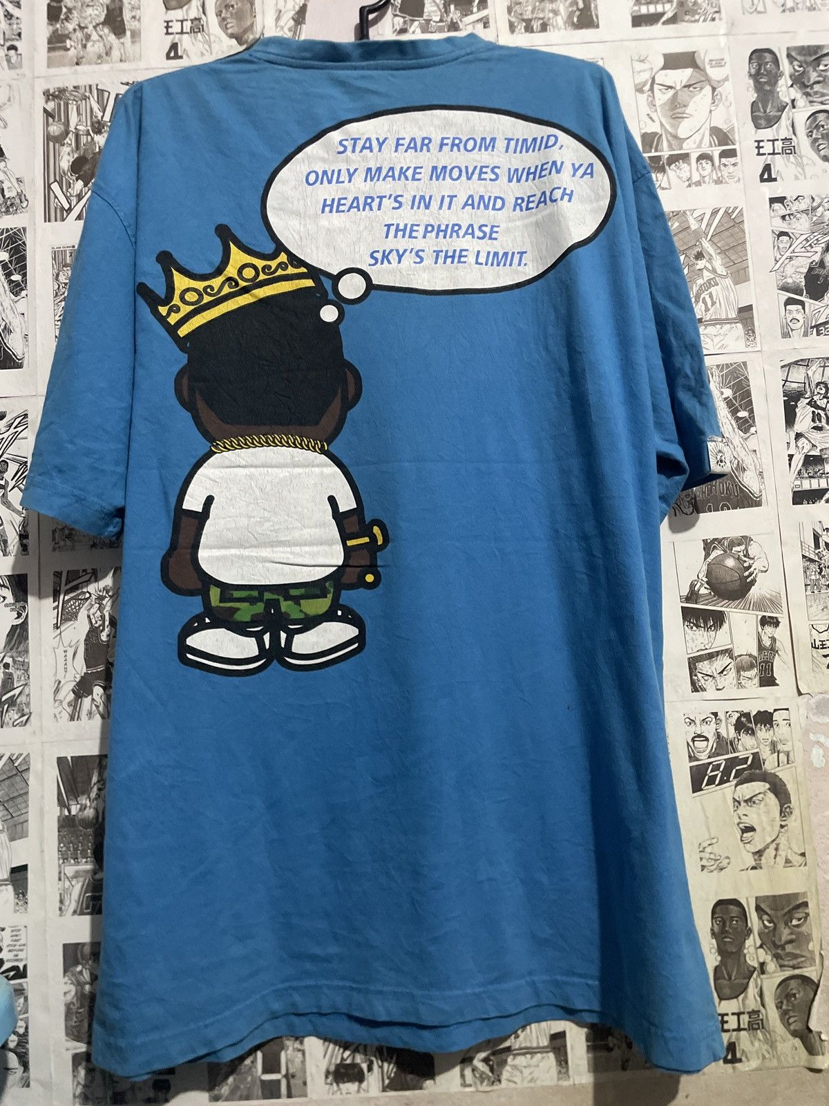 Band Tees × Japanese Brand × Rap Tees Vintage Creating Limitless Heights CLH Biggie Quote Tee Size US XXL / EU 58 / 5 - 2 Thumbnail