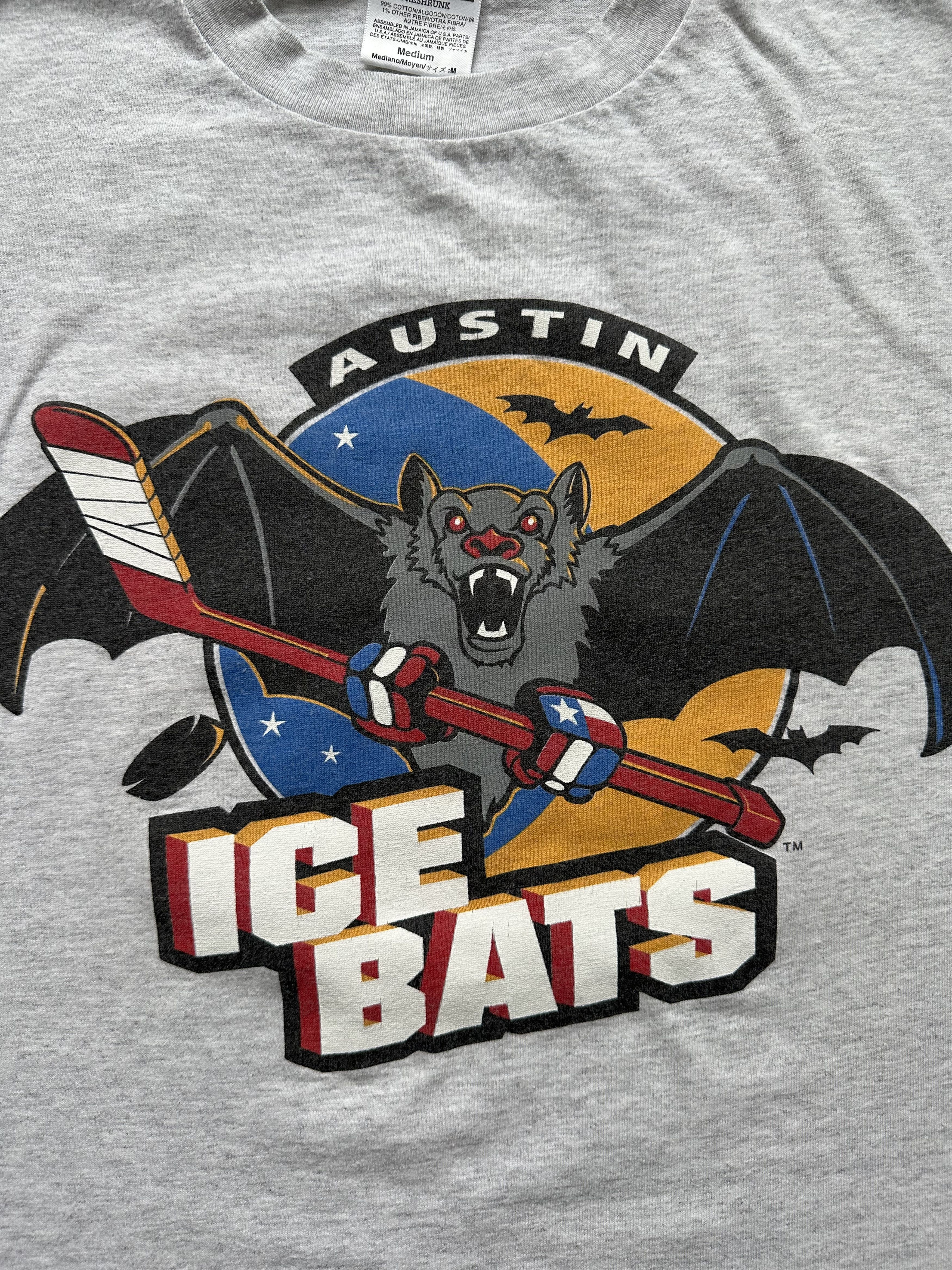 NFL Austin Ice Bats vintage t shirt Size US M / EU 48-50 / 2 - 3 Thumbnail