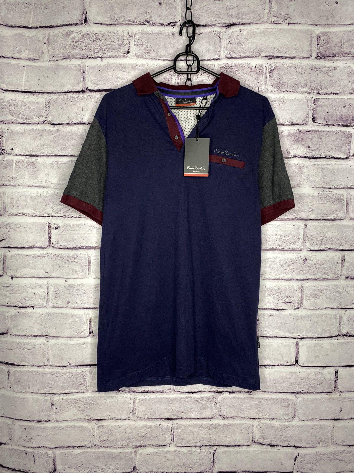 Pierre Cardin Mens Polos T-Shirt Pierre Cardin Vintage Luxury Size US M / EU 48-50 / 2 - 2 Thumbnail