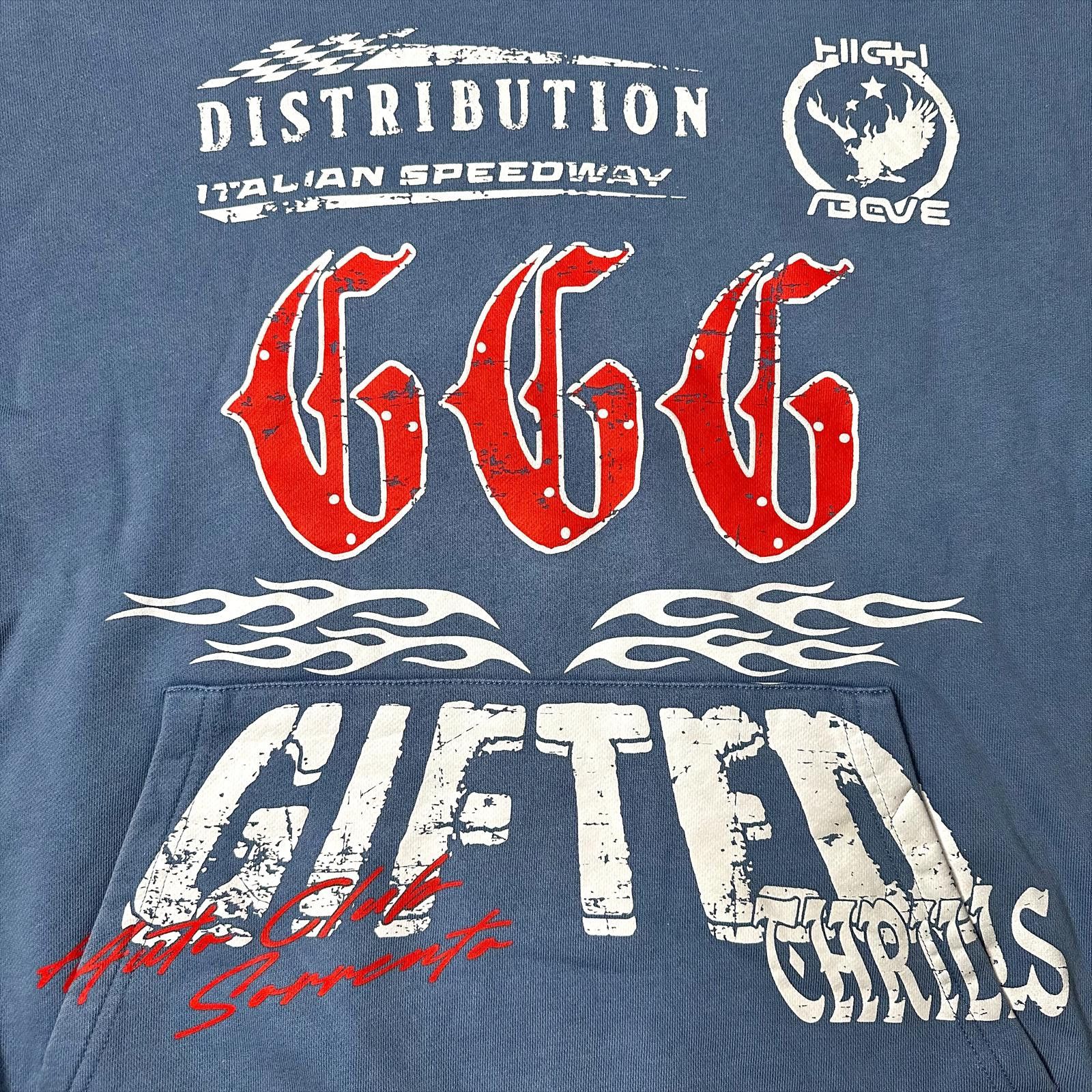 Other NWT GFTD LA Gifted Thrills GGG Graphic Hoodie Blue Mens S Size US S / EU 44-46 / 1 - 3 Thumbnail