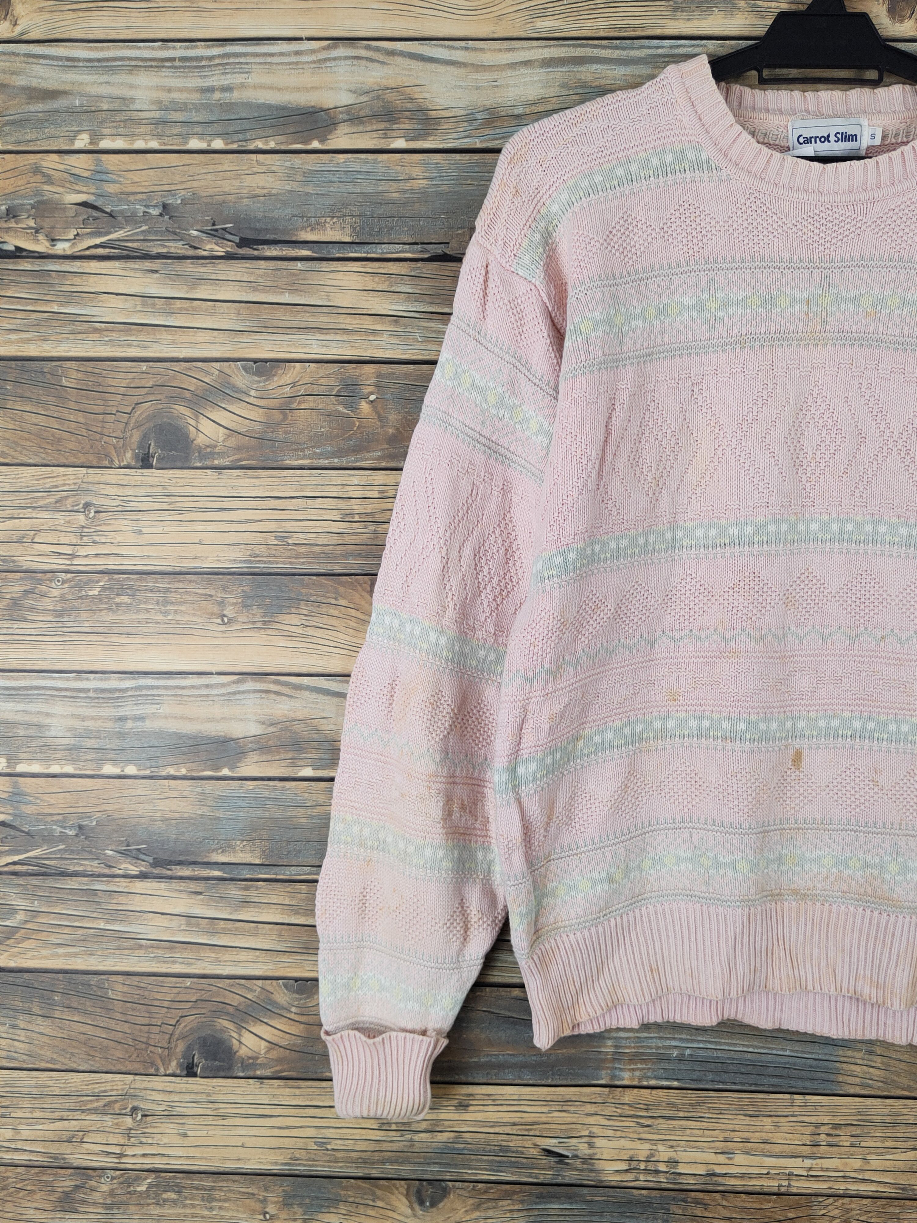 Japanese Brand Carrot Slim Peach Knitwear Sweatshirts #W2021 Size S / US 4 / IT 40 - 4 Thumbnail