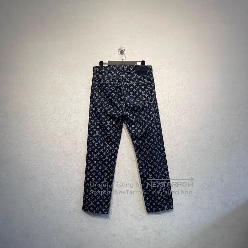 Louis Vuitton Louis Vuitton Three-flower full-print jeans Size US 30 / EU 46 - 2 Thumbnail