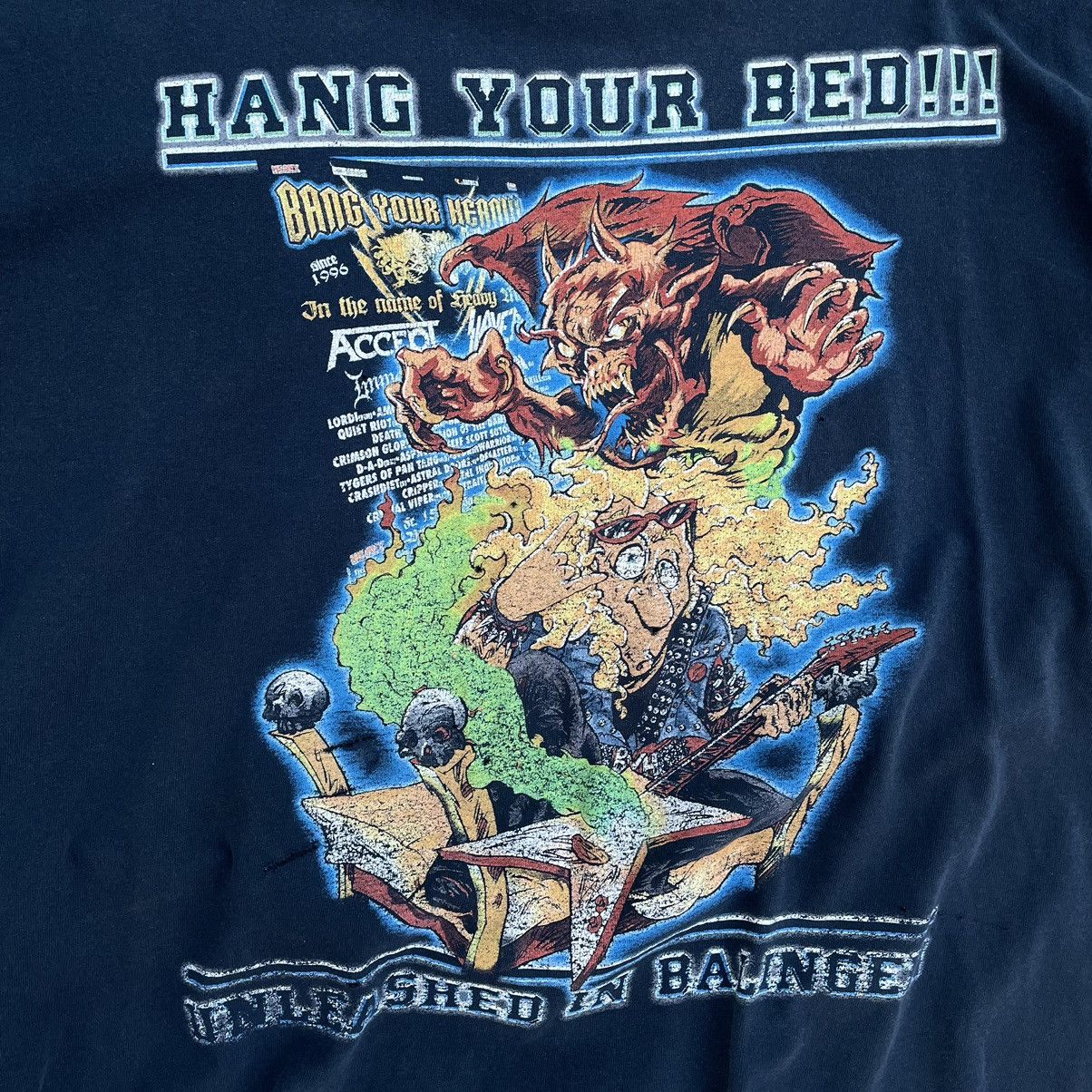 Band Tees × Vintage Vintage Quiet Riot T-shirts Band Tee Rock Bang Your Head 90 Size US XXL / EU 58 / 5 - 6 Thumbnail