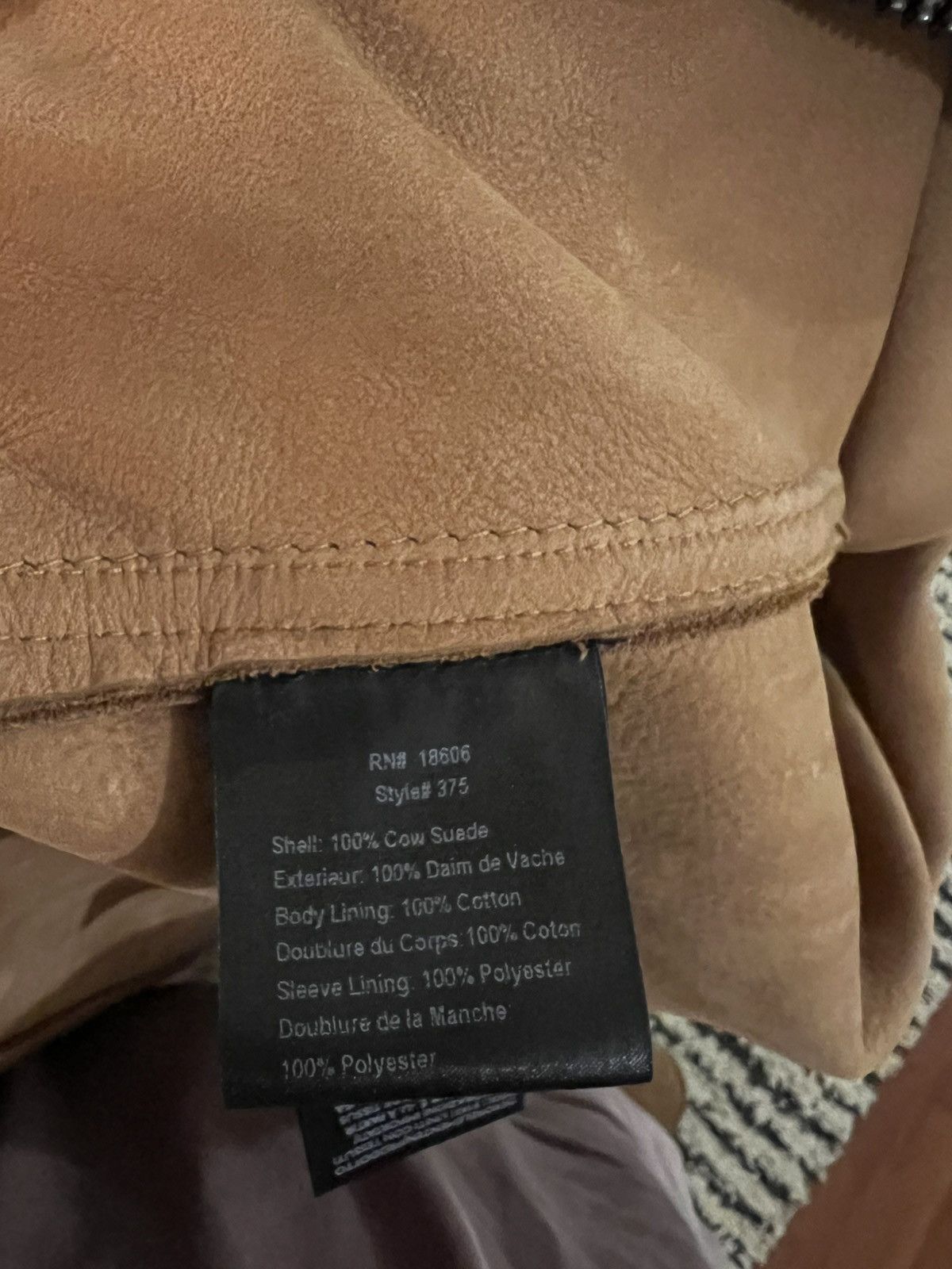 Schott Schott Rough Out Jacket Model 375 Size US XL / EU 56 / 4 - 8 Thumbnail