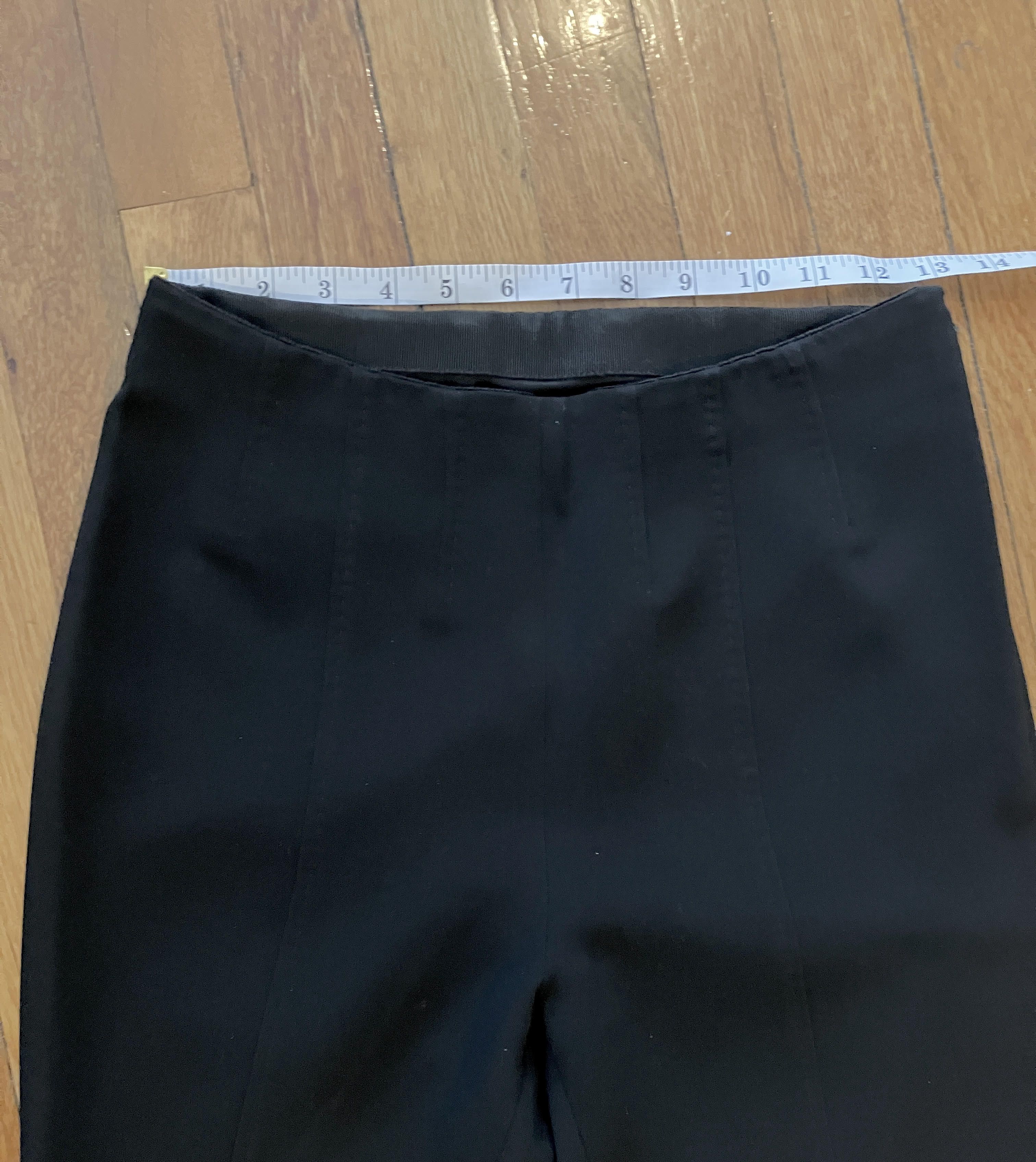 Moschino Moschino crepe cigarette pants black/navy 26" waist Size 26" / US 2 / IT 38 - 4 Thumbnail