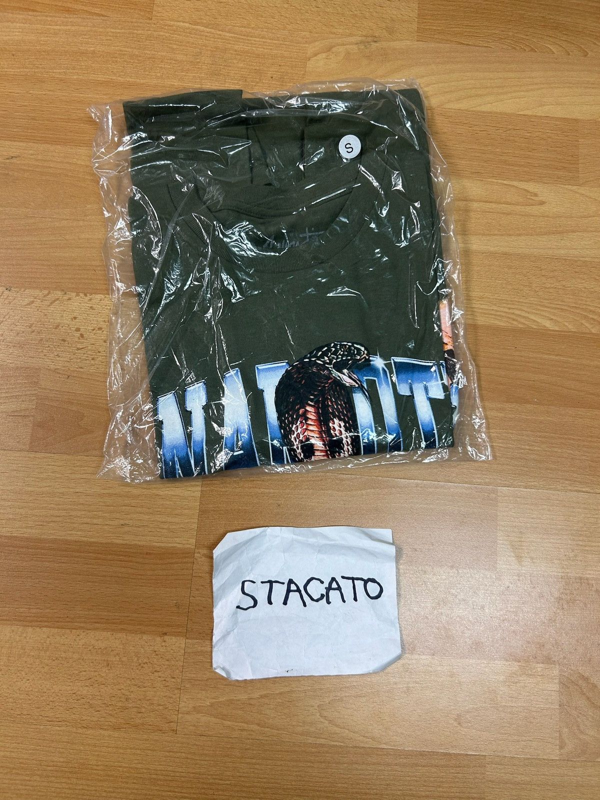 Gnarcotic × Rap Tees Gnarcotic Lil Gnar King Cobra Tee Green Size US S / EU 44-46 / 1 - 2 Thumbnail