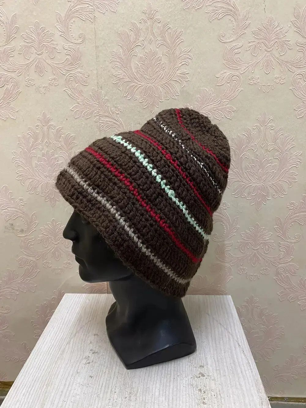 Japanese Brand Japanese Brand Rare Design Knit Beanie Hat Size ONE SIZE - 2 Thumbnail