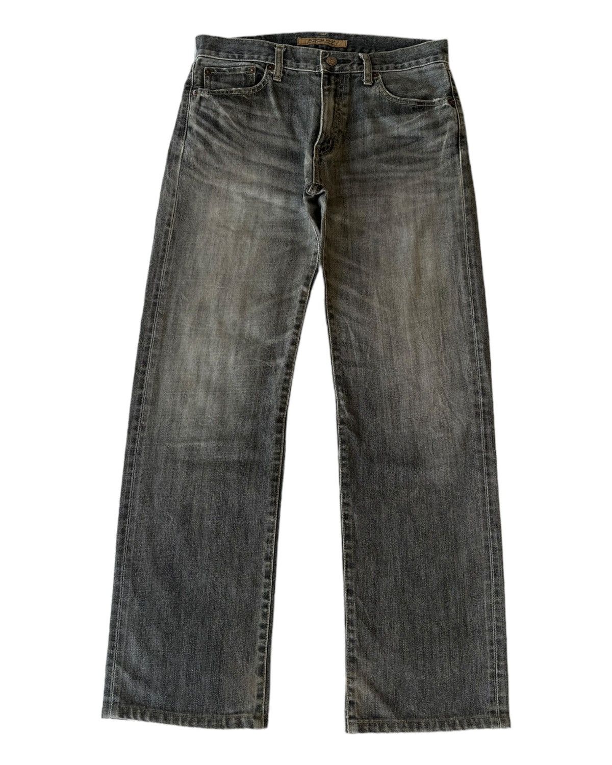 Jean × Vintage VINTAGE JAPANESE JEANS FADED GREY DISTRESSED DENIM UNIQLO Size US 32 / EU 48 - 1 Thumbnail