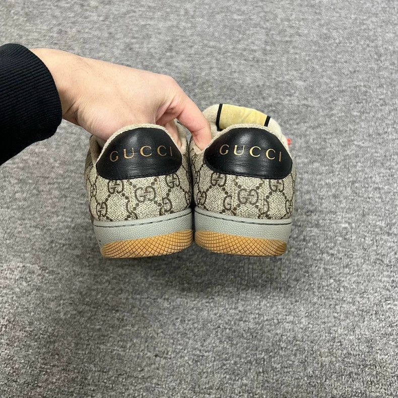 Gucci gucci double g casual shoes in dark wood-2507 Size US 9.5 / EU 42-43 - 4 Thumbnail