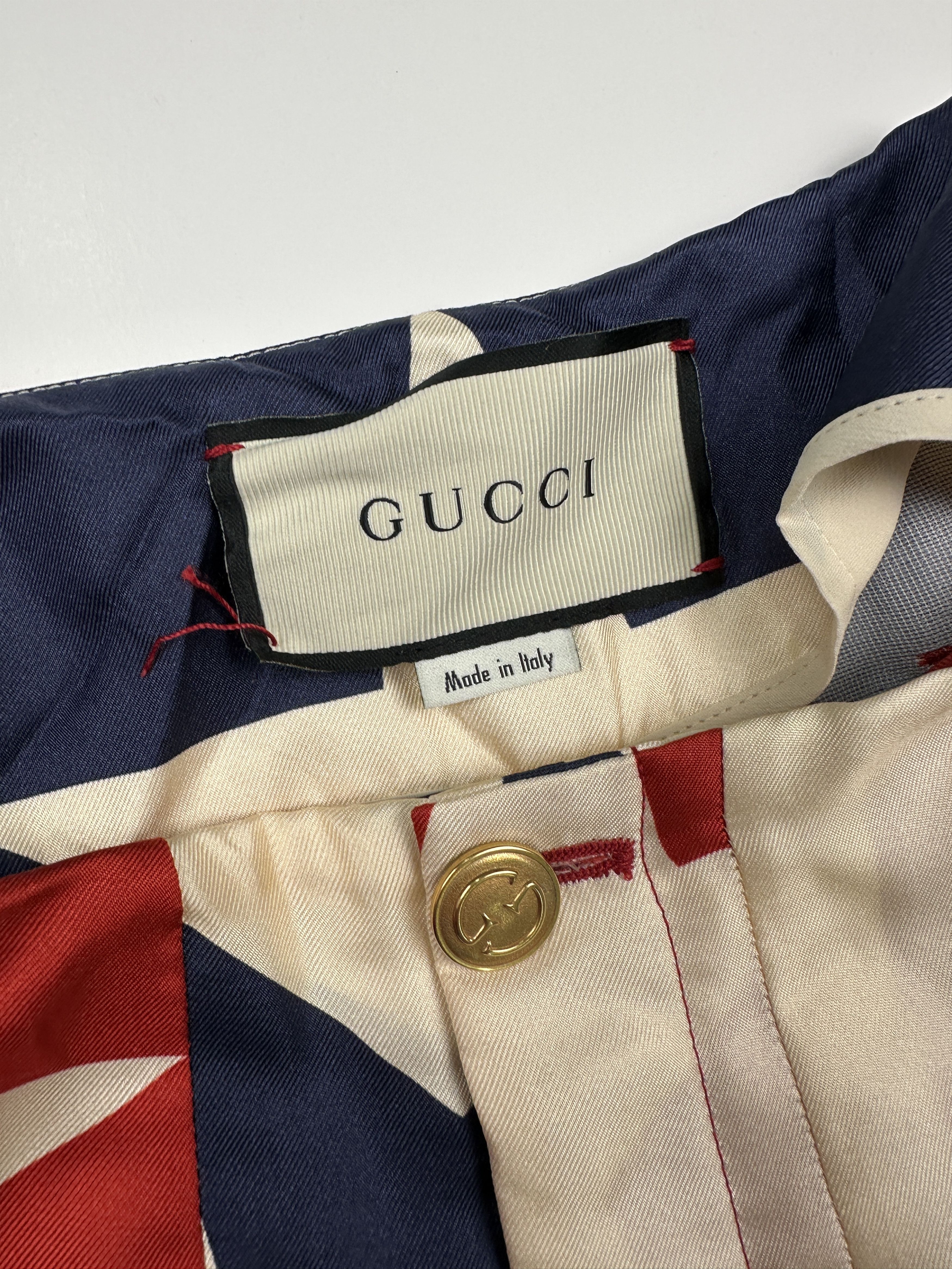 Gucci Gucci Multicolor Star Pattern Pleated Culottes Size 26" / US 2 / IT 38 - 3 Thumbnail
