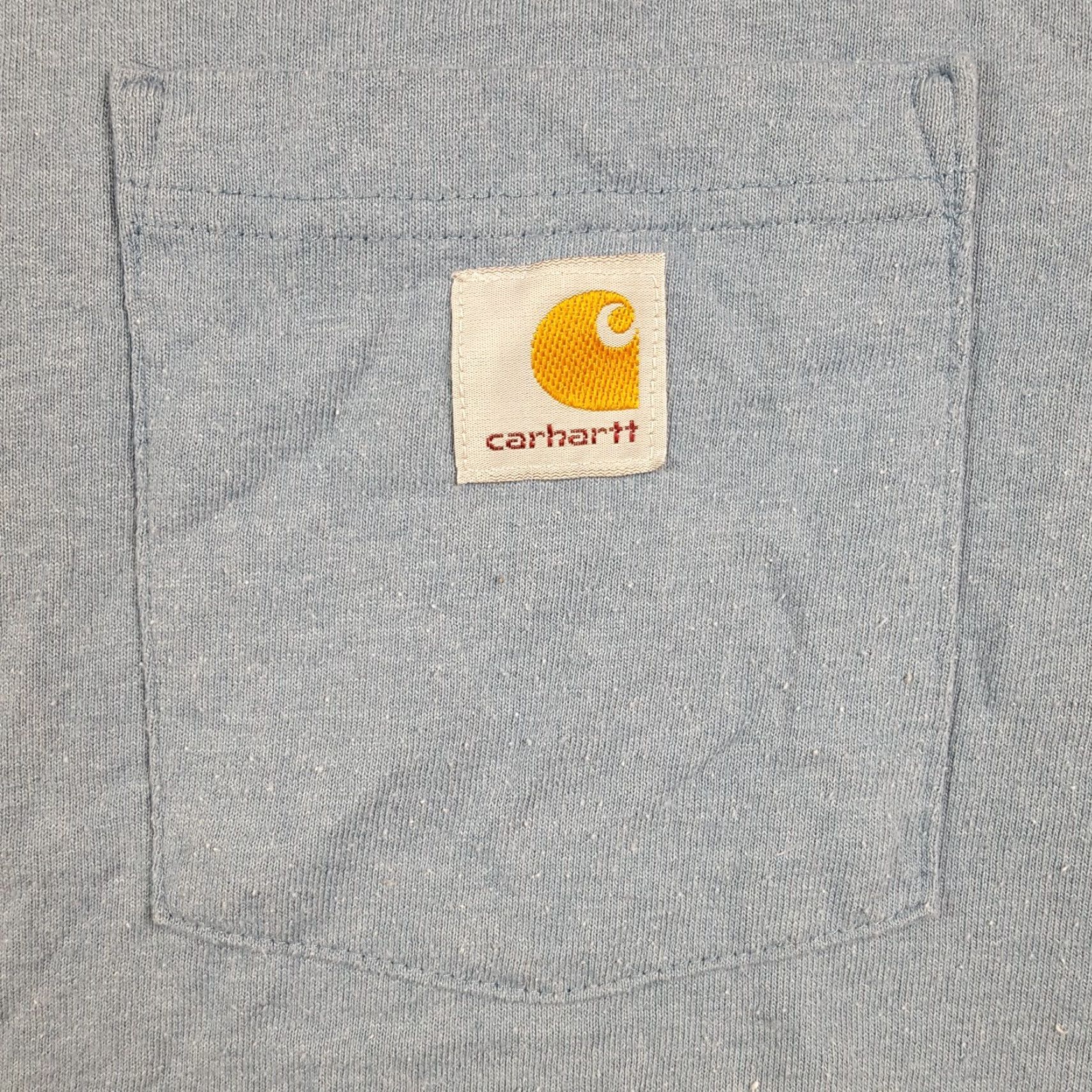 Carhartt VINTAGE Carhartt Blue Pocket Tee Shirt Men's Medium Relaxed Fit Outdoor Workwear 90s Retro Size US M / EU 48-50 / 2 - 3 Thumbnail