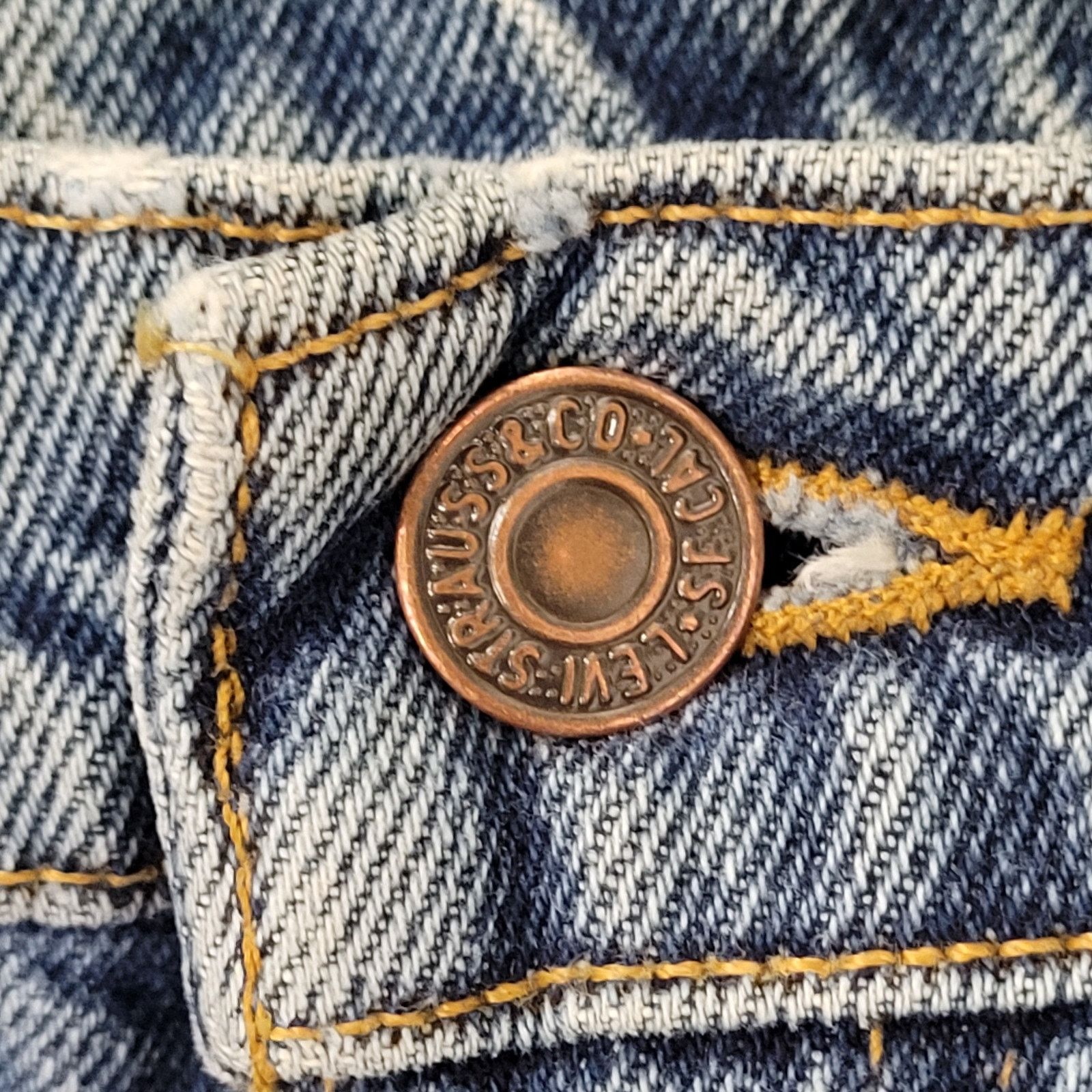 Levi's Vintage LEVIS 962 Tapered Baggy Jeans Womens 10 30x29 USA Size 32" / US 10 / IT 46 - 3 Thumbnail