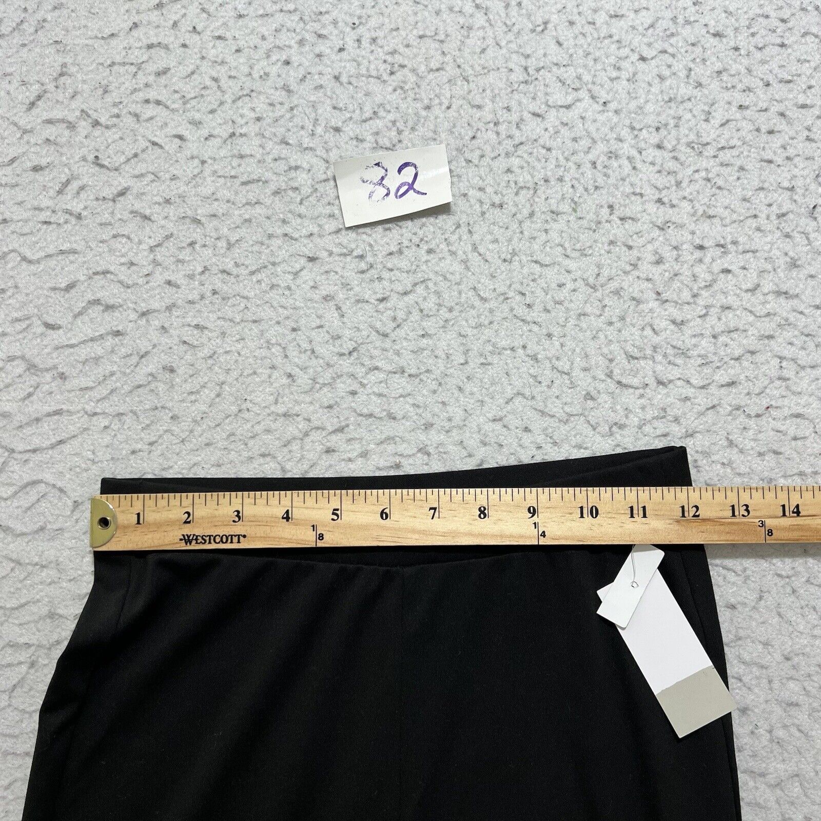 Nordstrom BP Nordstrom Black Leggings Slim Leg Slit Full Length NWT Size 26" / US 2 / IT 38 - 9 Thumbnail