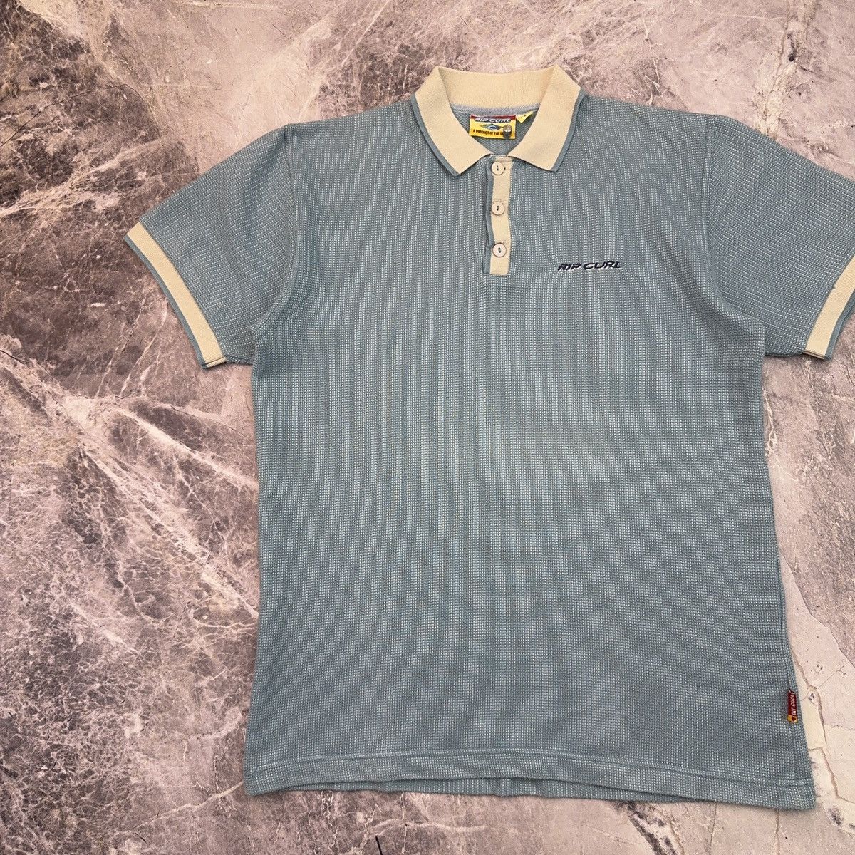 Ripcurl × Vintage Vintage Rip Curl T shirt Blue Beach Shirt Surfing Streetwear Size US S / EU 44-46 / 1 - 10 Thumbnail