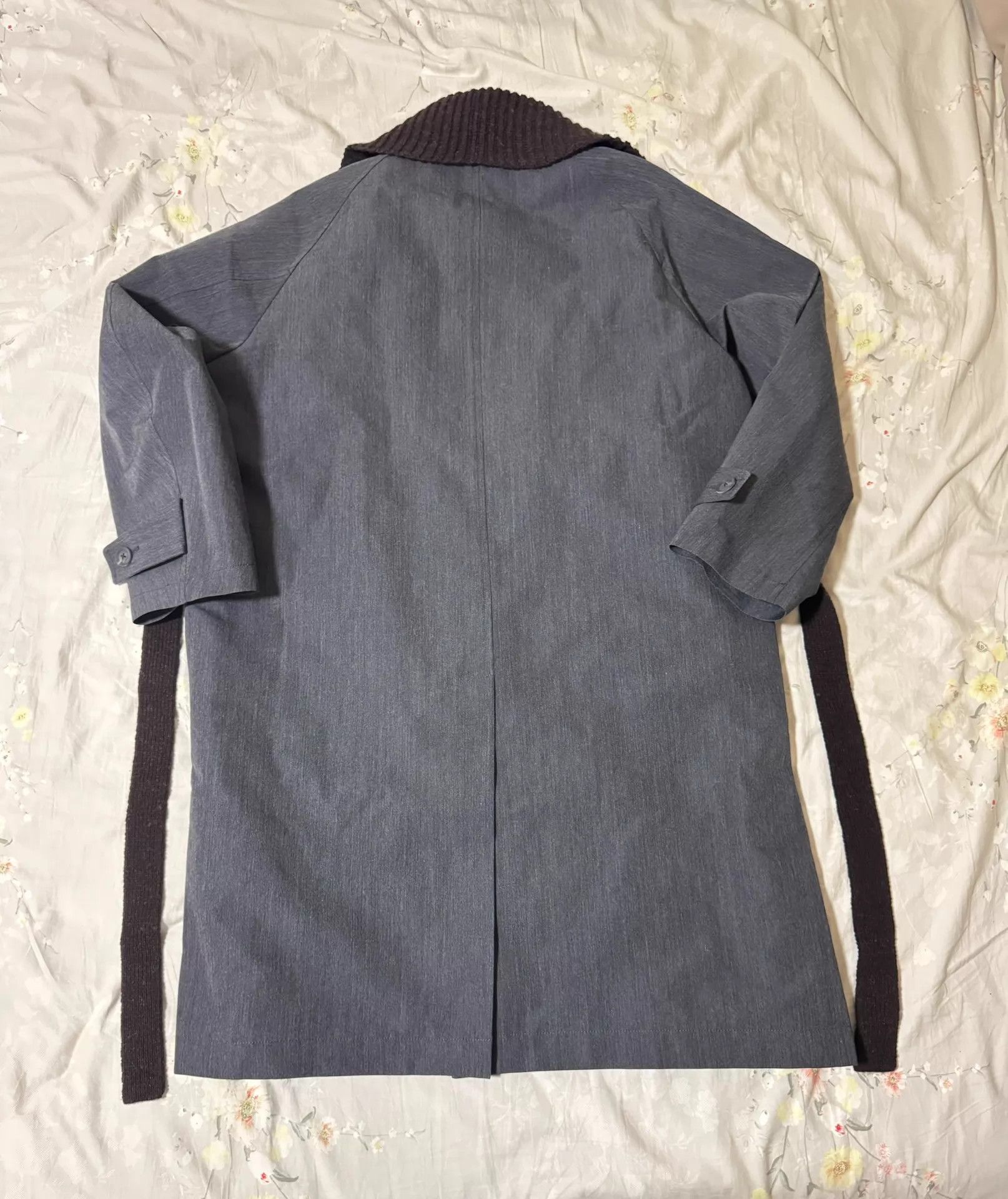Kolor Kolor 20AW Runway Wool Knit Coat Blue Gray L Size US L / EU 52-54 / 3 - 2 Thumbnail